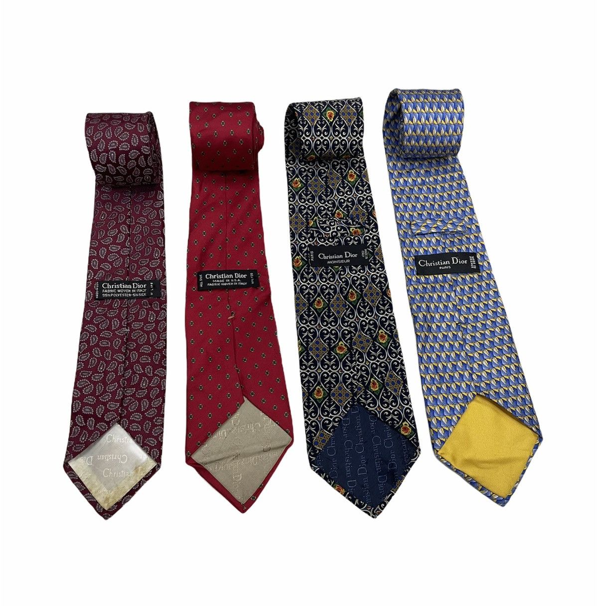 Christian Dior Monsieur CHRISTIAN DIOR LUXURY SILK TIE Size ONE SIZE - 4 Thumbnail