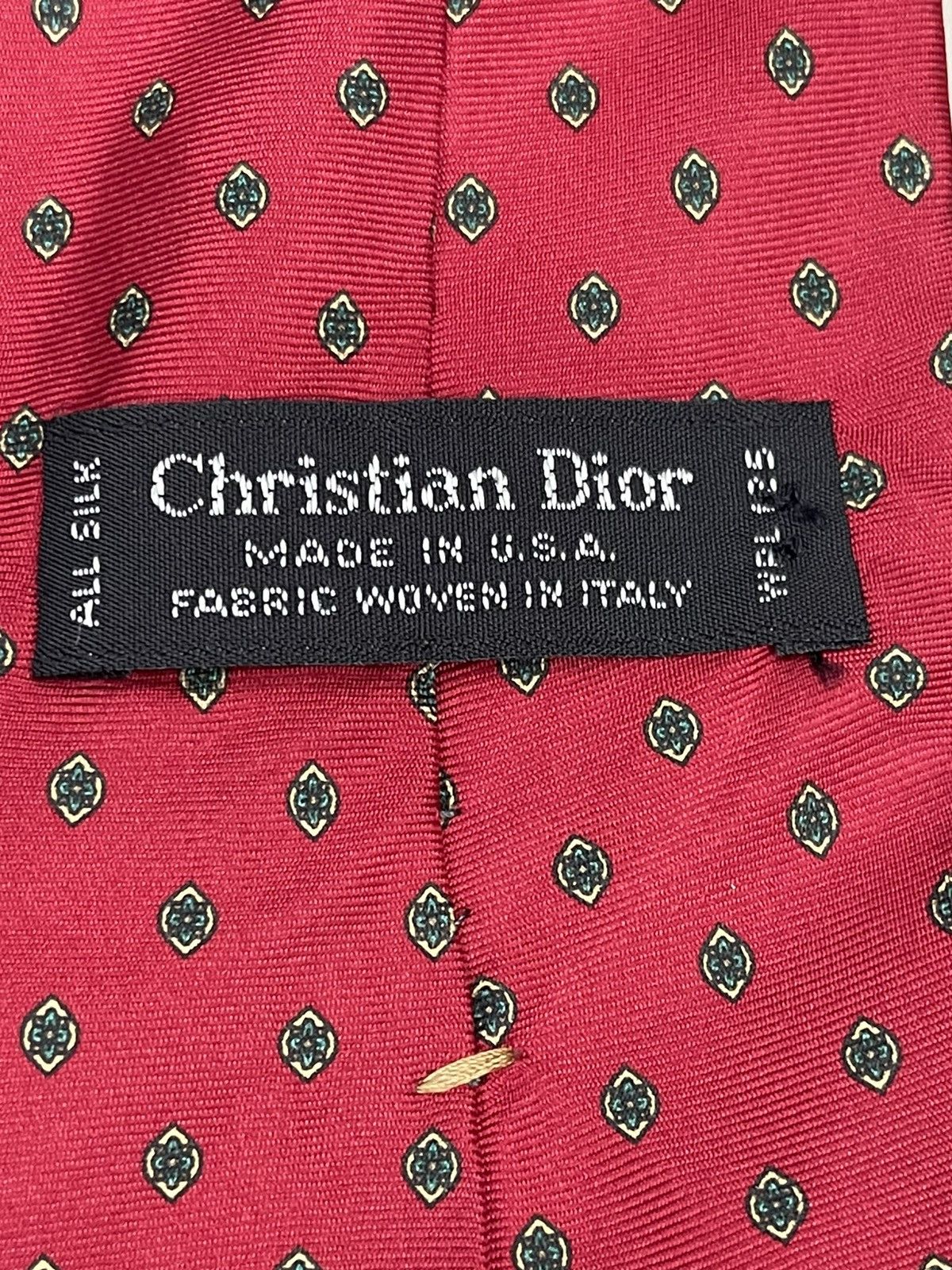 Christian Dior Monsieur CHRISTIAN DIOR LUXURY SILK TIE Size ONE SIZE - 6 Thumbnail