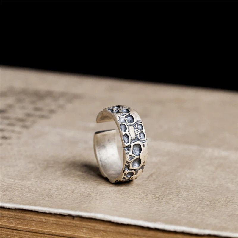 Vintage Skull Ring Size ONE SIZE - 1 Preview