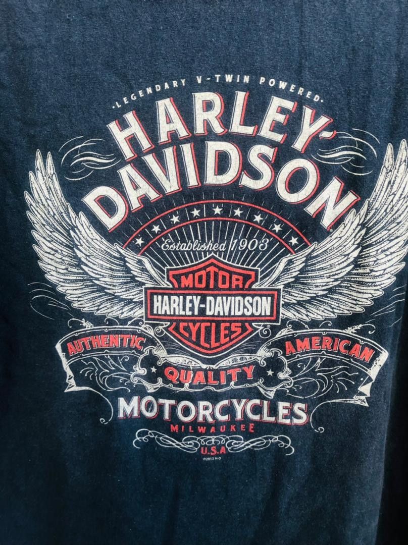 Harley Davidson × Vintage Vintage Harley Davidson Streetwear Fashion Style Shirt Size US XL / EU 56 / 4 - 6 Thumbnail