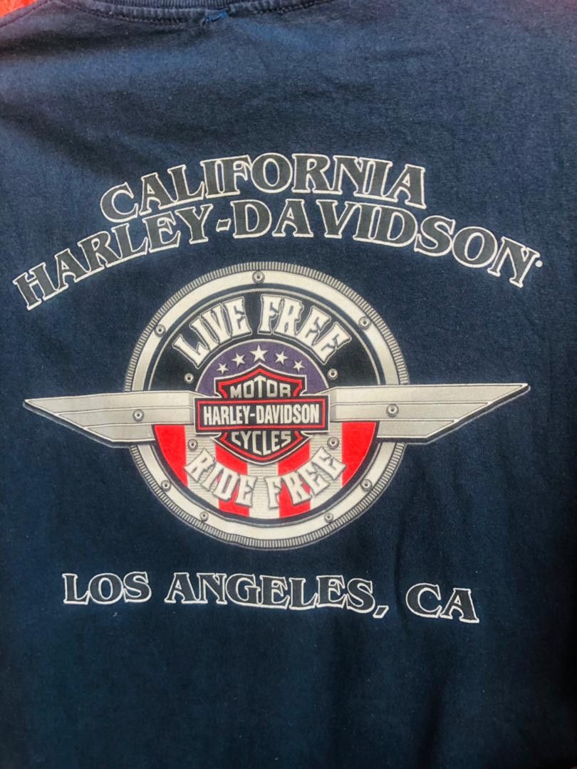 Harley Davidson × Vintage Vintage Harley Davidson Streetwear Fashion Style Shirt Size US XL / EU 56 / 4 - 7 Thumbnail