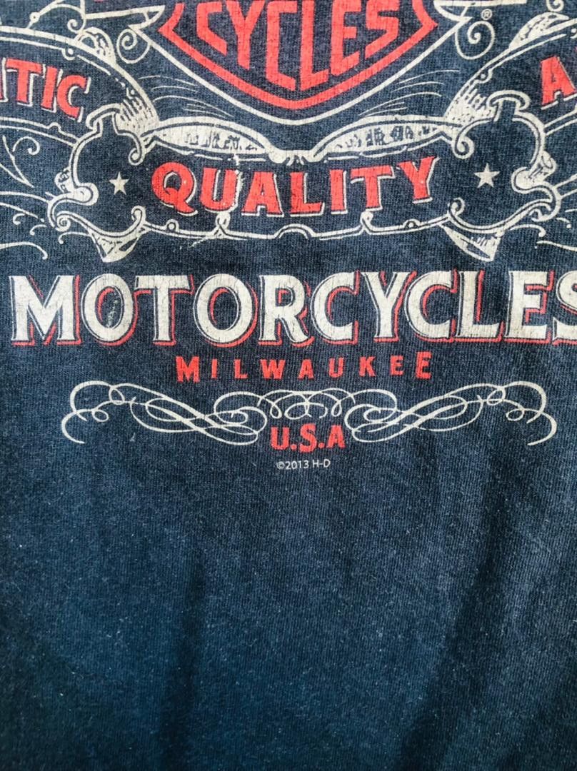 Harley Davidson × Vintage Vintage Harley Davidson Streetwear Fashion Style Shirt Size US XL / EU 56 / 4 - 5 Thumbnail