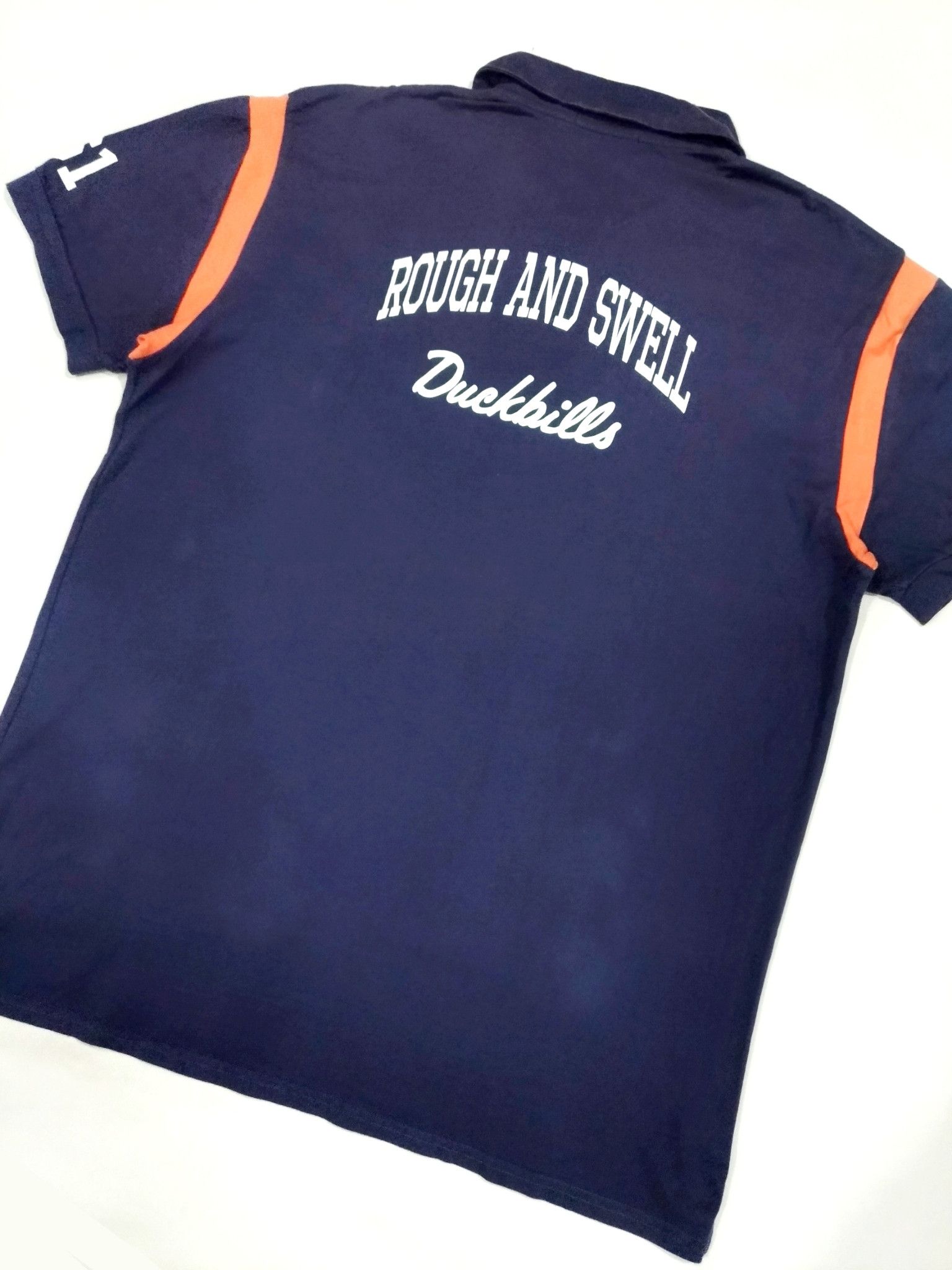 Designer × Japanese Brand RARE! VTG ROUGH / SWELL JAPAN BOWLING ROCKABILLY STYLE POLO Size US XL / EU 56 / 4 - 7 Thumbnail