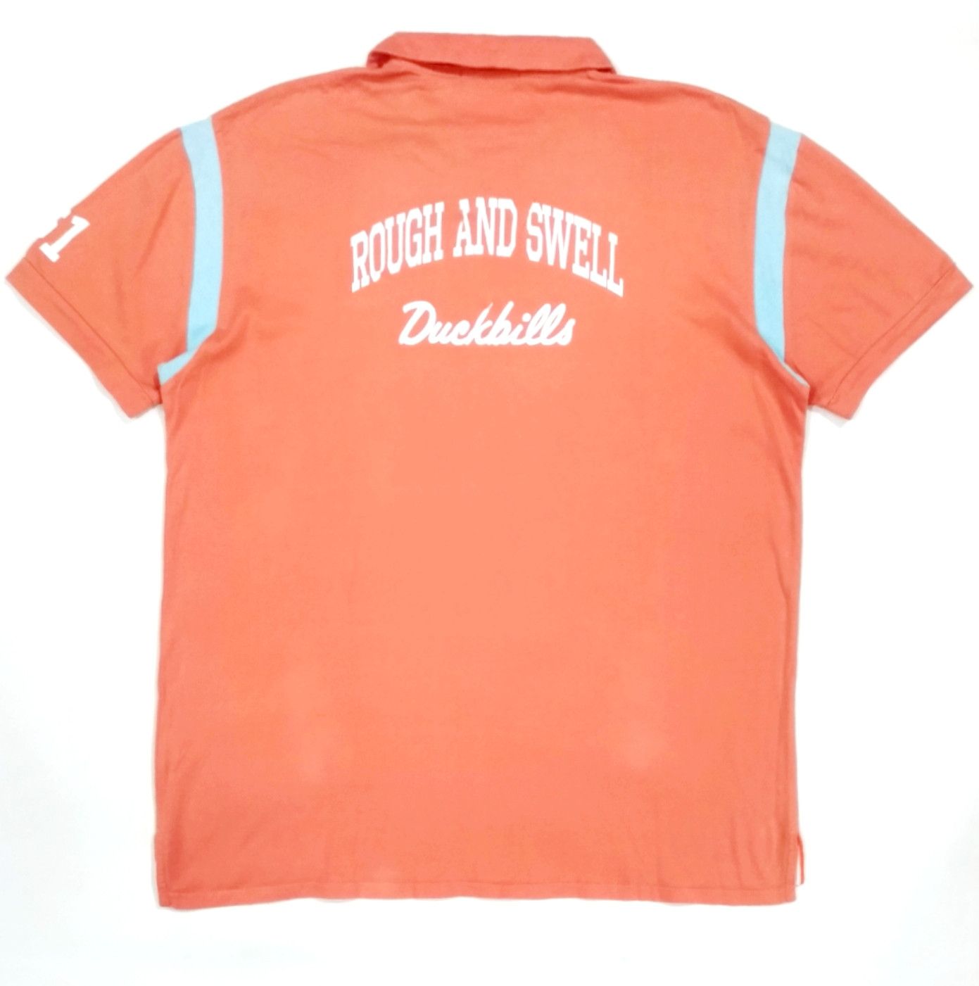 Designer × Japanese Brand RARE! VTG ROUGH / SWELL JAPAN BOWLING ROCKABILLY POLO Size US XL / EU 56 / 4 - 2 Thumbnail