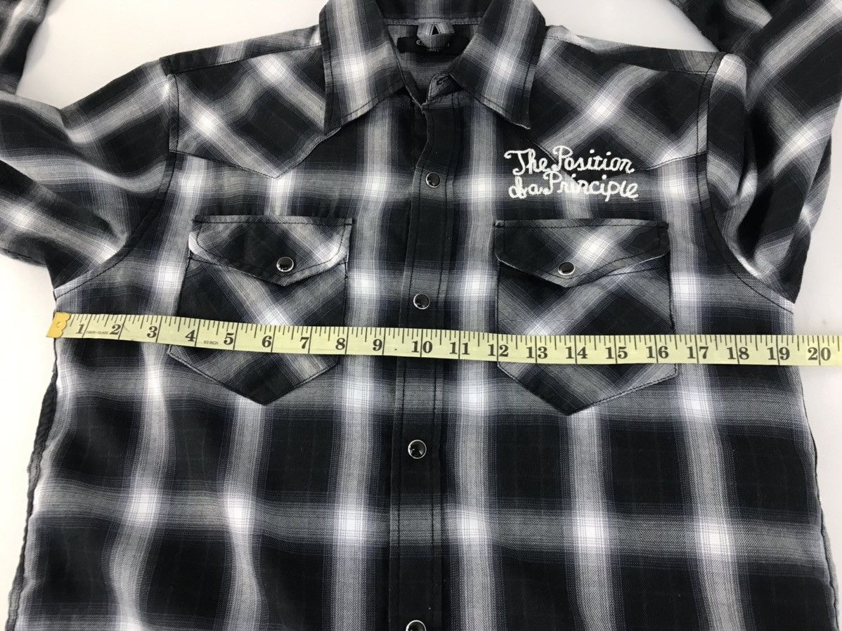 Japanese Brand Vintage Flannel Crazy Devil Design Plaid Snap Button Size US M / EU 48-50 / 2 - 12 Thumbnail