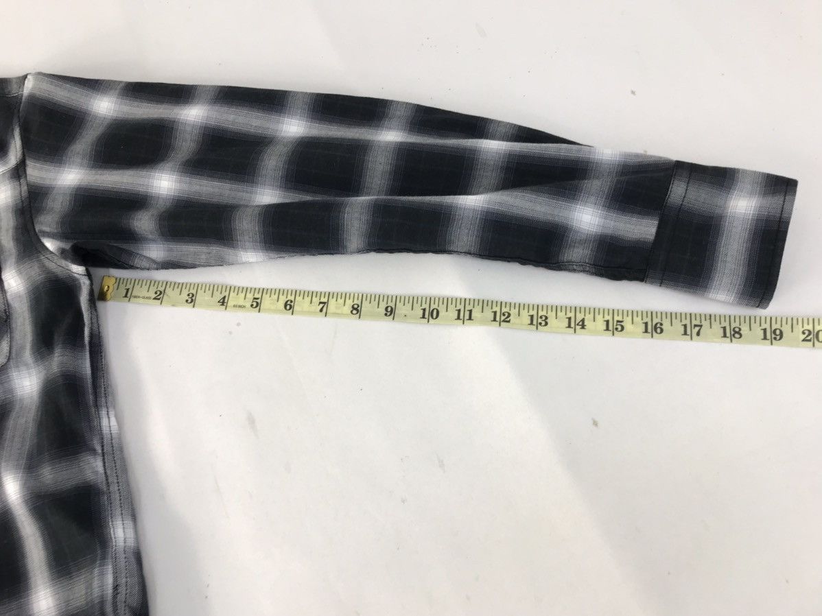 Japanese Brand Vintage Flannel Crazy Devil Design Plaid Snap Button Size US M / EU 48-50 / 2 - 14 Thumbnail
