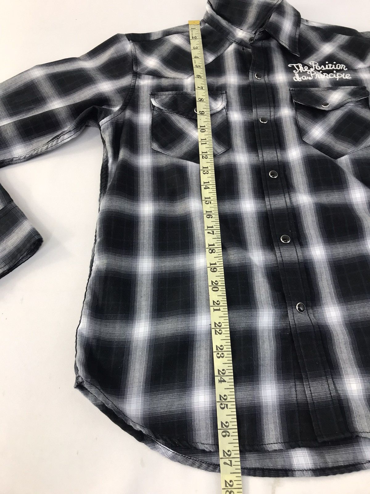 Japanese Brand Vintage Flannel Crazy Devil Design Plaid Snap Button Size US M / EU 48-50 / 2 - 13 Thumbnail
