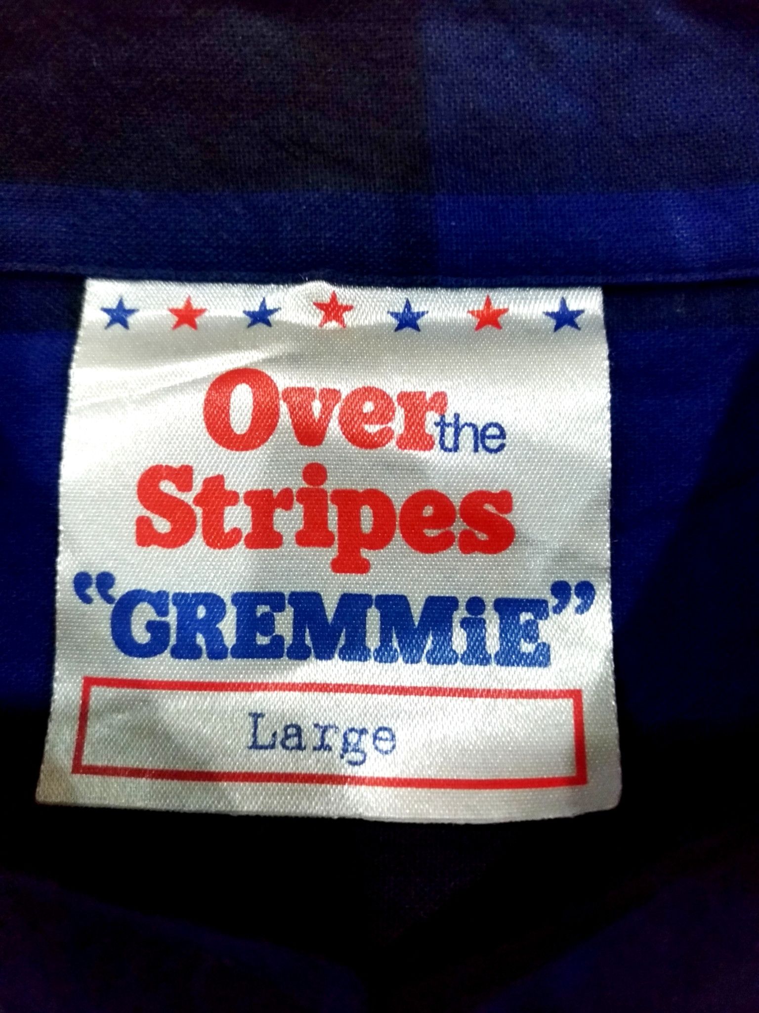 Japanese Brand × OVER THE STRiPES RARE! OVER THE STRIPES "GREMMIE" CHECKERED SHIRT Size US XL / EU 56 / 4 - 3 Thumbnail