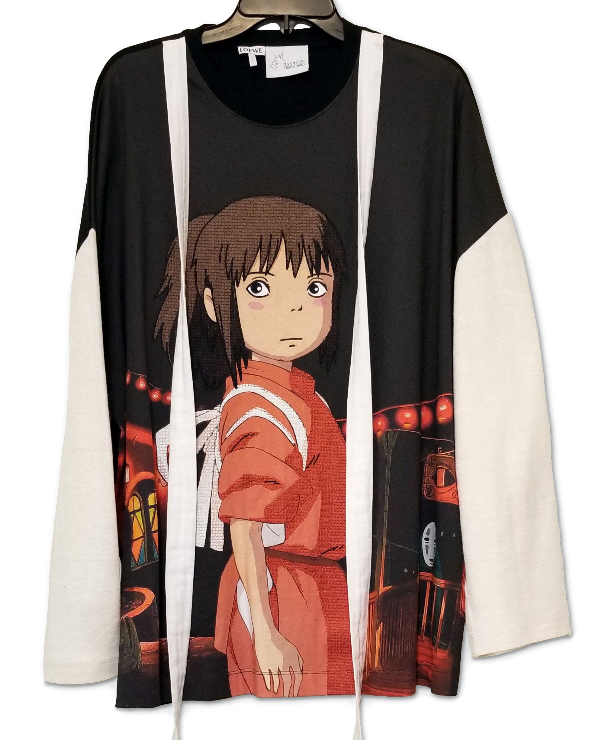 image of Loewe Spirited Away Studio Ghibli Chihiro Textured Shirt, Men's (Size 2XL)