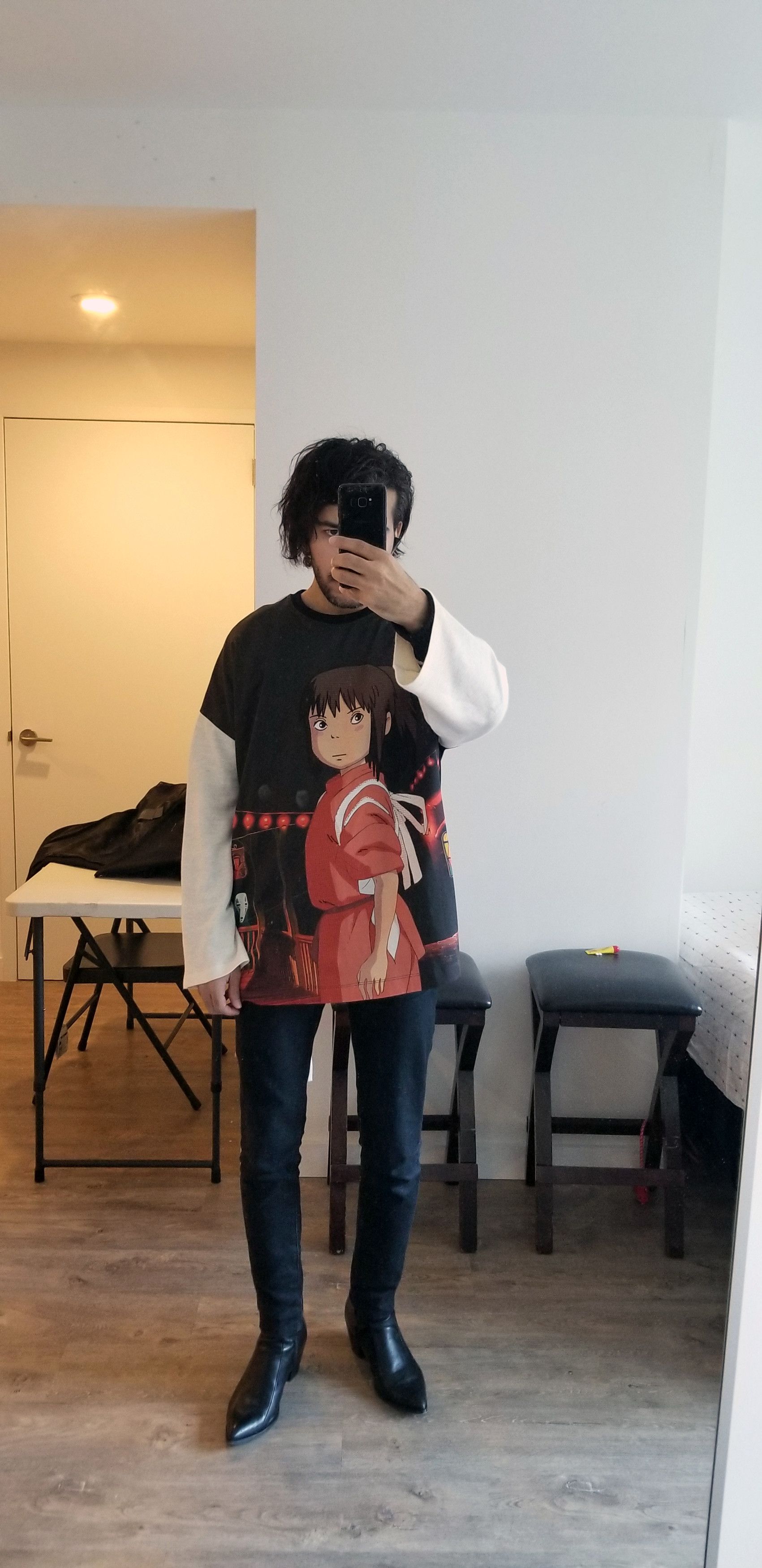Loewe Spirited Away Studio Ghibli Chihiro Textured Shirt Size US XXL / EU 58 / 5 - 16 Thumbnail