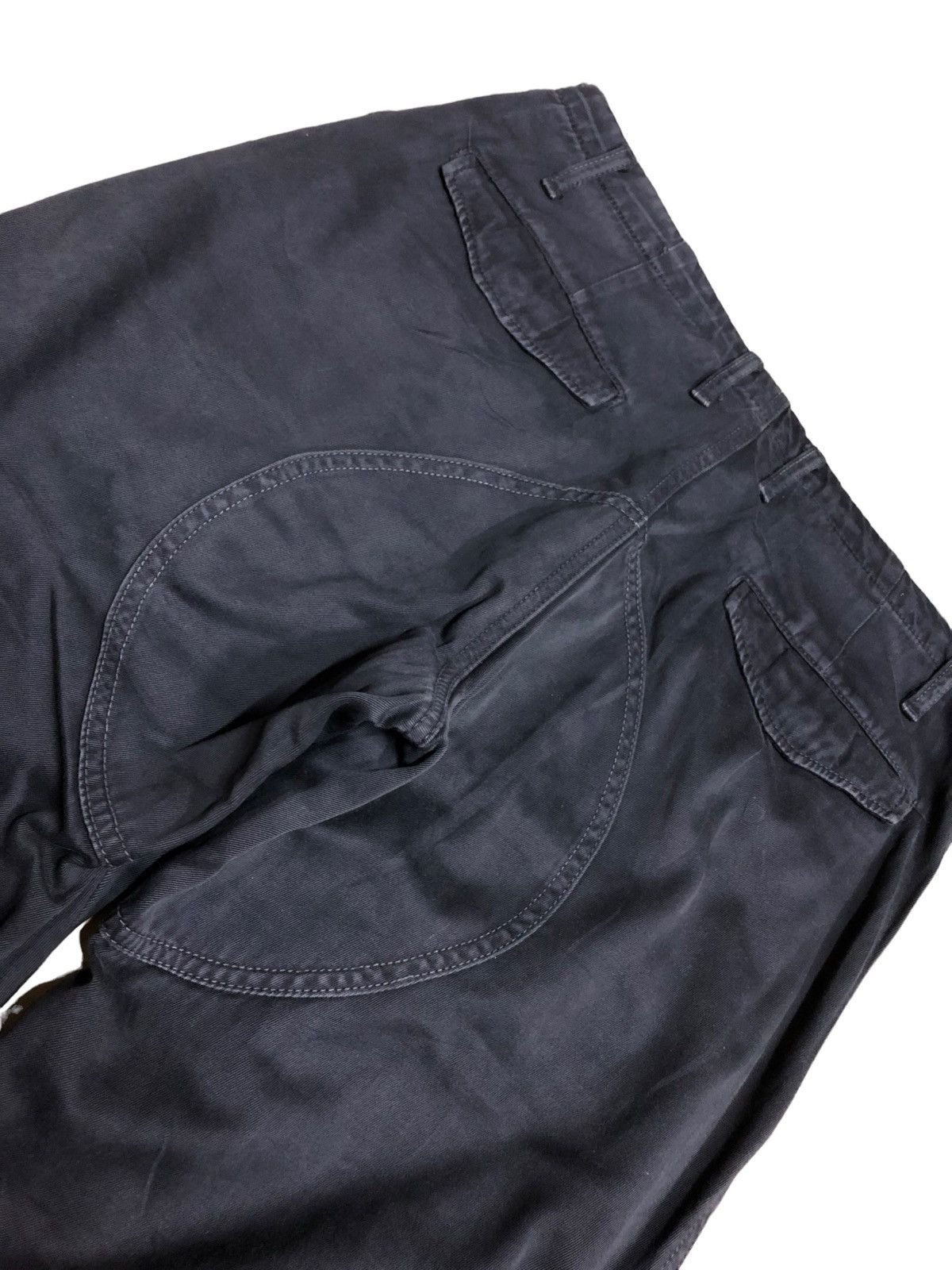 Japanese Brand × Sage De Cret FADED BLACK DOUBLE KNEE SAGE DE CRET ZIPPER PANT Size US 31 - 6 Thumbnail