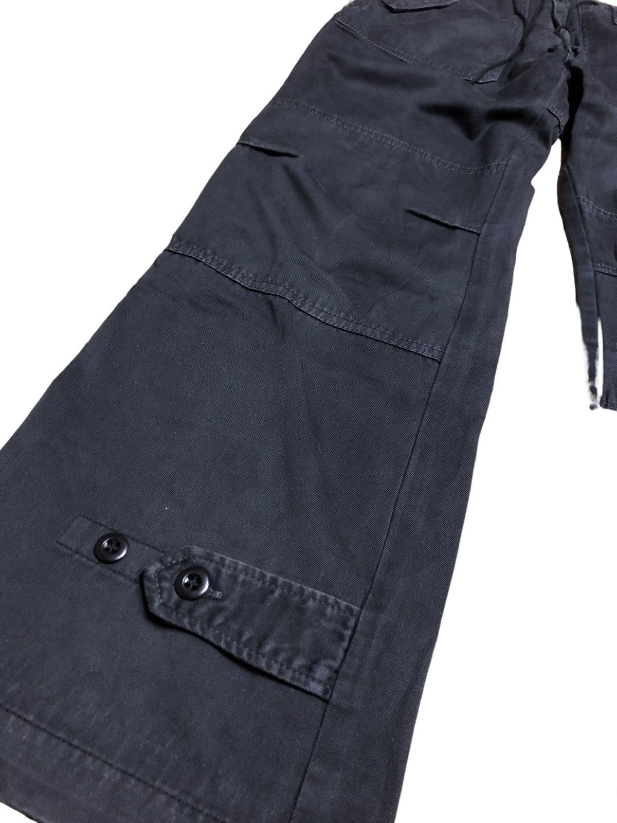 Japanese Brand × Sage De Cret FADED BLACK DOUBLE KNEE SAGE DE CRET ZIPPER PANT Size US 31 - 3 Thumbnail
