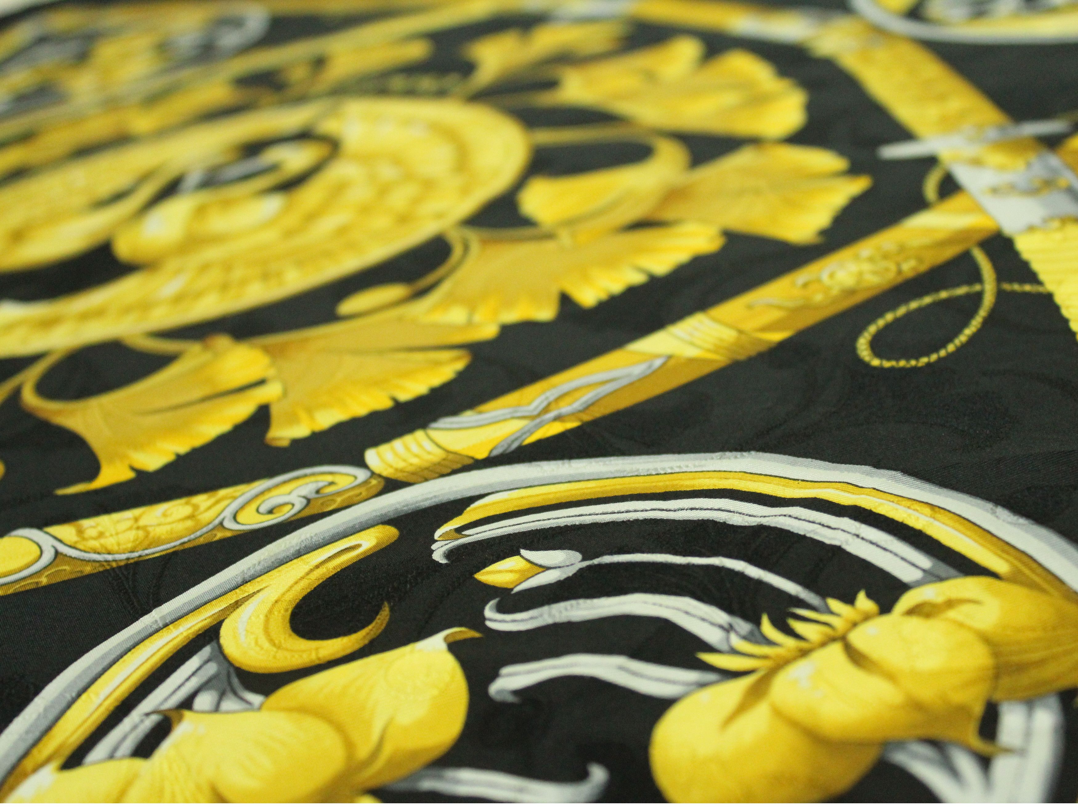 Hermes HERMES SCARF SILK DAIMYO Vintage 90s 34.5" x 34.5" Size ONE SIZE - 5 Thumbnail