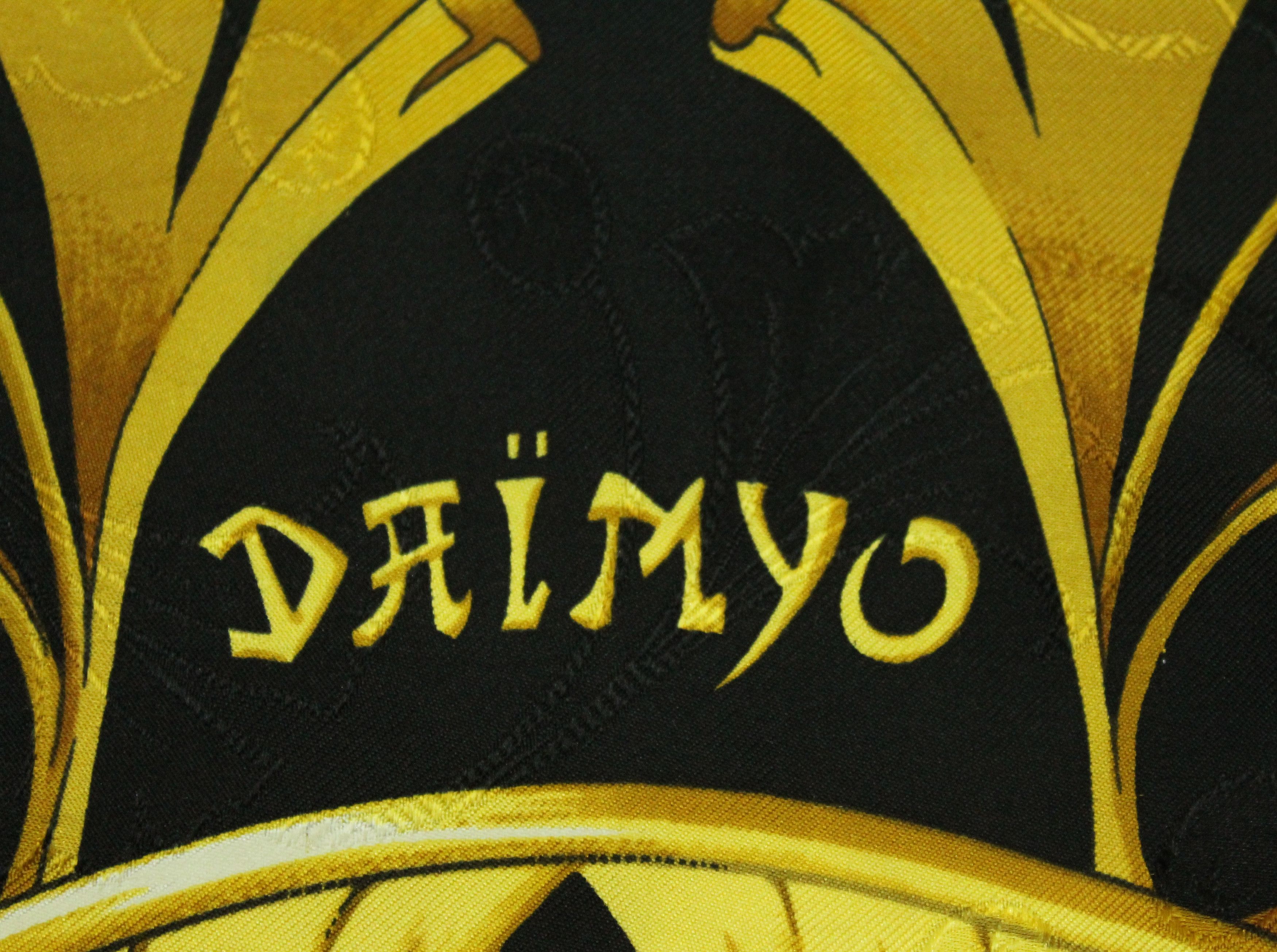 Hermes HERMES SCARF SILK DAIMYO Vintage 90s 34.5" x 34.5" Size ONE SIZE - 8 Thumbnail
