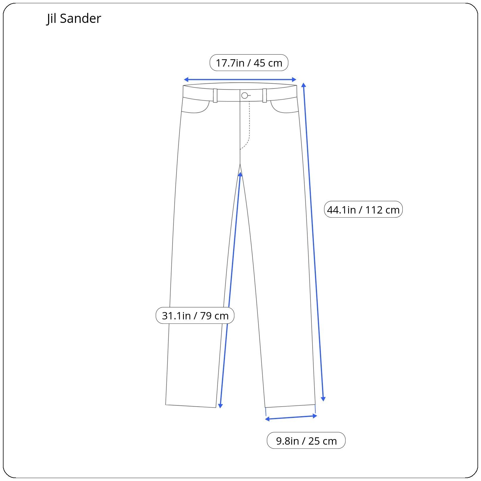 Jil Sander ⚡️QUICK SALE⚡️2015 Jil Sander Grey Flannel Pants Trousers Size 32" / US 10 / IT 46 - 6 Thumbnail