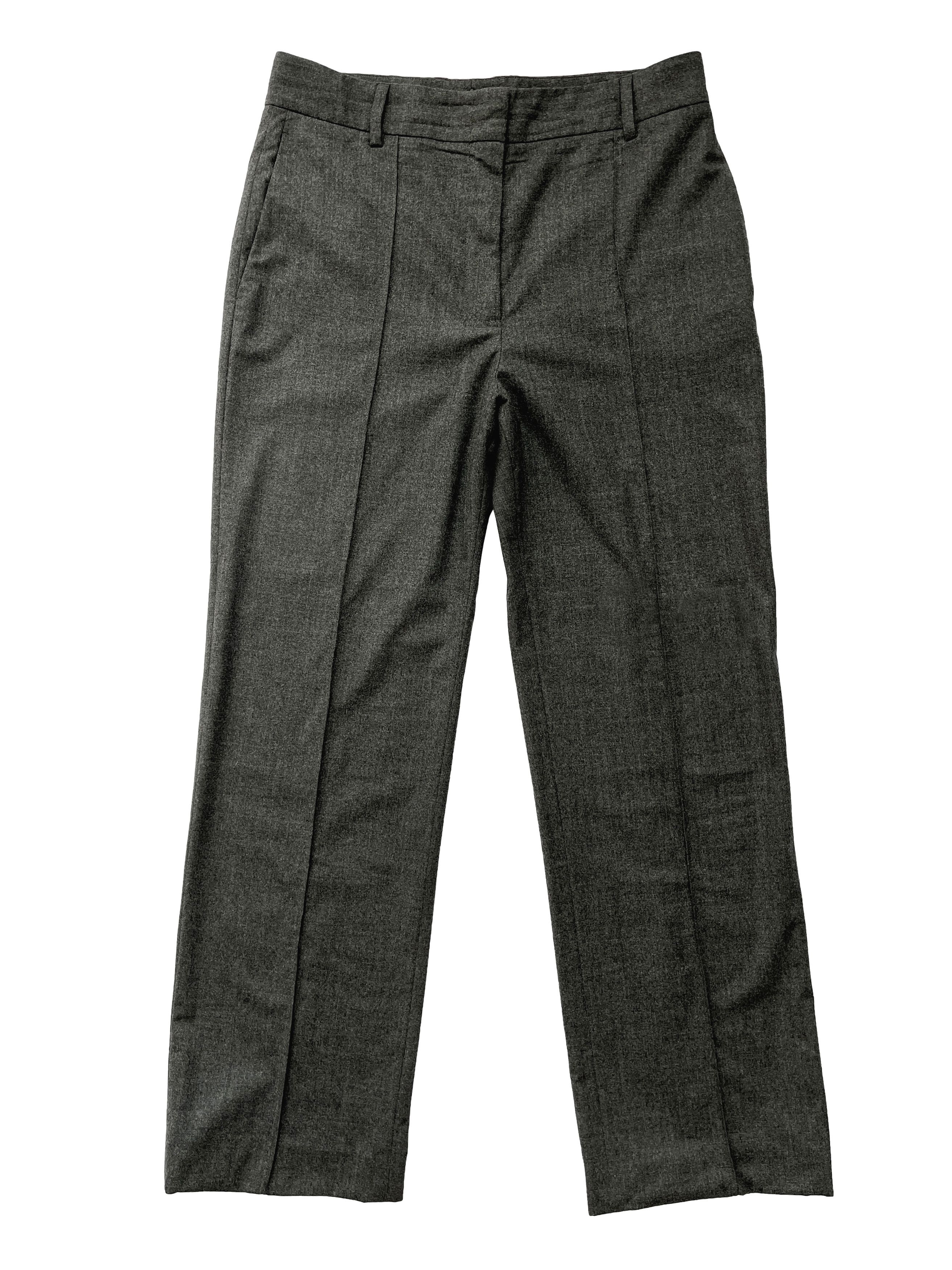 Jil Sander ⚡️QUICK SALE⚡️2015 Jil Sander Grey Flannel Pants Trousers Size 32" / US 10 / IT 46 - 1 Thumbnail