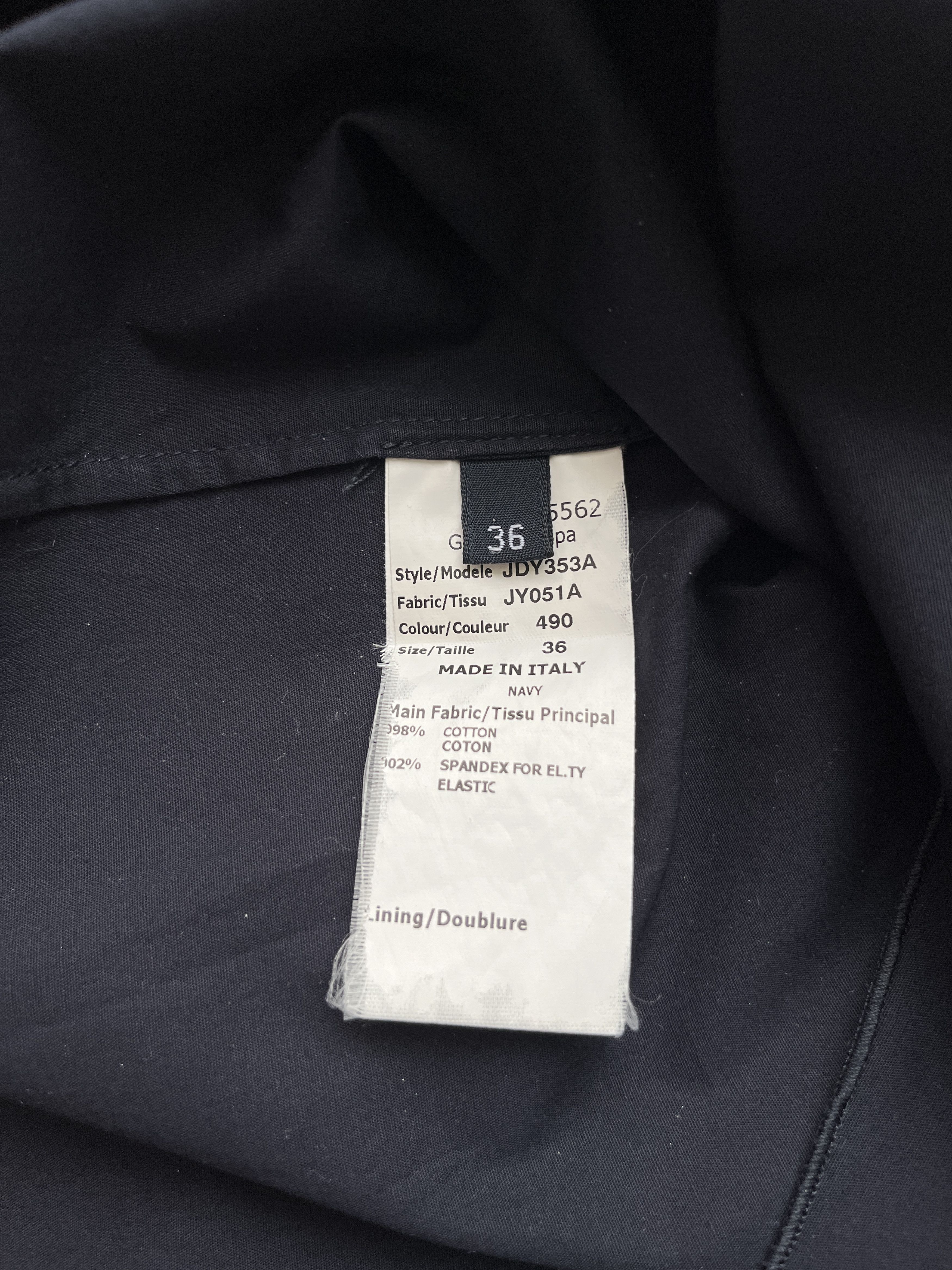 Jil Sander ⚡️QUICK SALE⚡️Jil Sander Navy Sleeveless Blouse Top Size S / US 4 / IT 40 - 4 Thumbnail