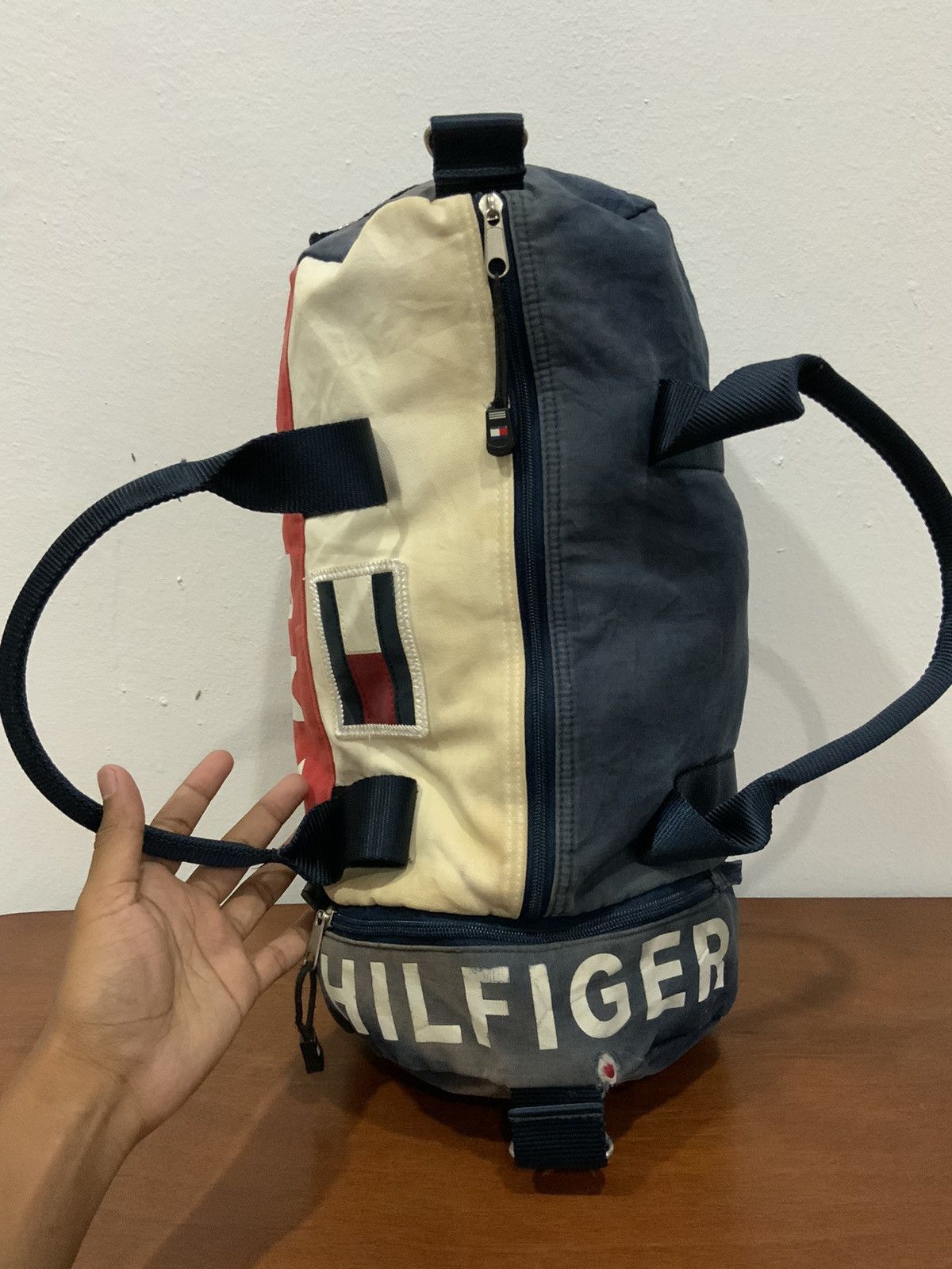 Tommy Hilfiger Combo Tommy Hilfiger Fade Rusty Duffle Travel Bag Size ONE SIZE - 13 Thumbnail