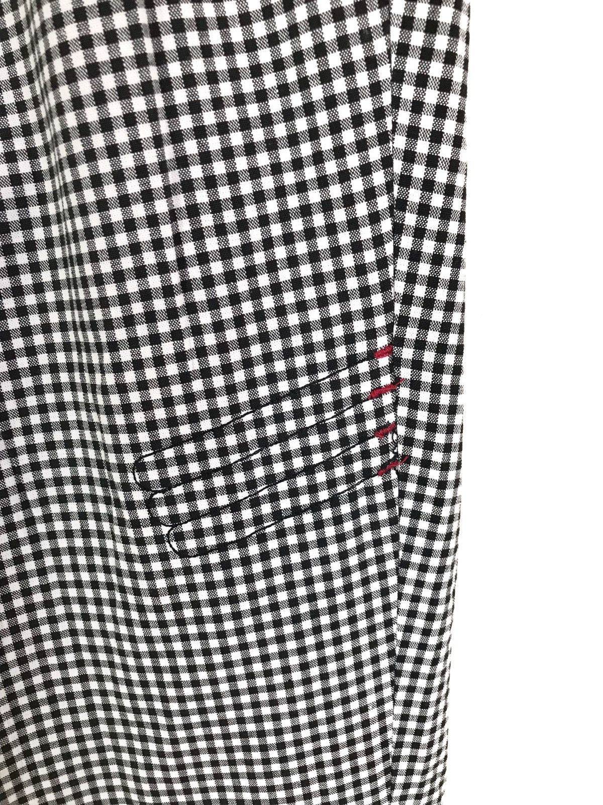 Greg Norman Checkerboard Black White Trouser Pants Size US 35 - 5 Thumbnail