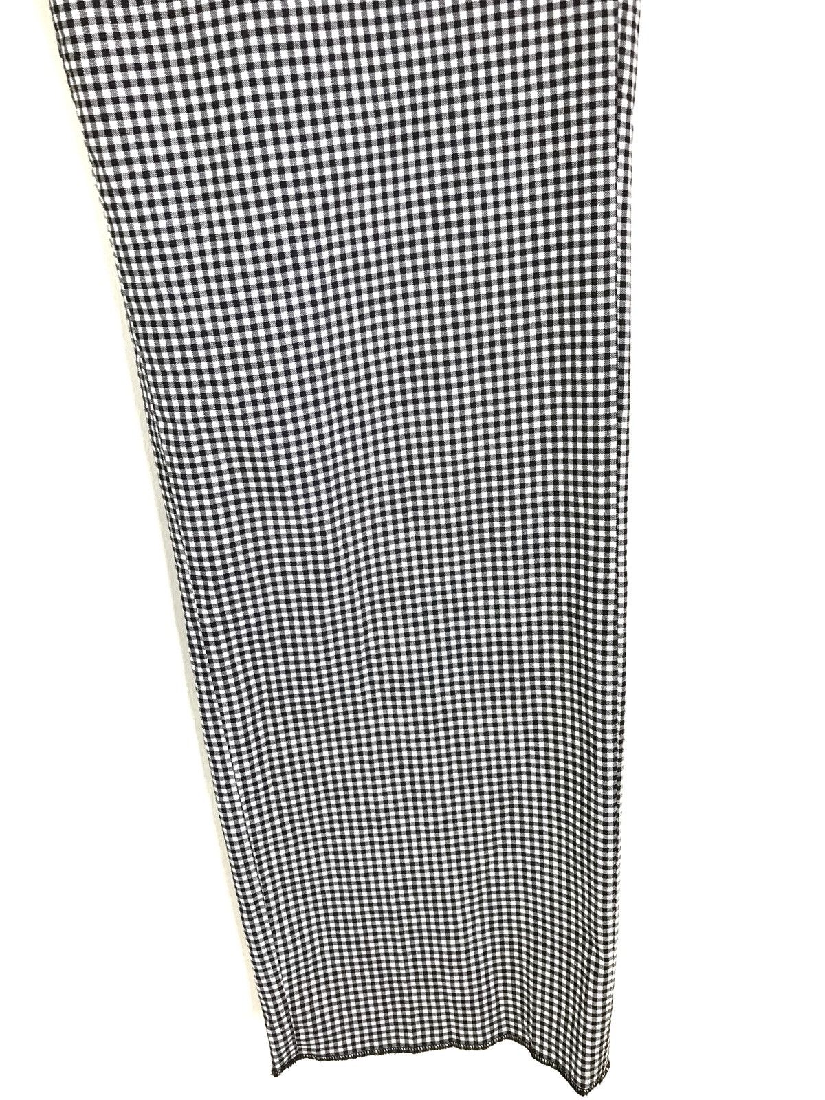 Greg Norman Checkerboard Black White Trouser Pants Size US 35 - 4 Thumbnail
