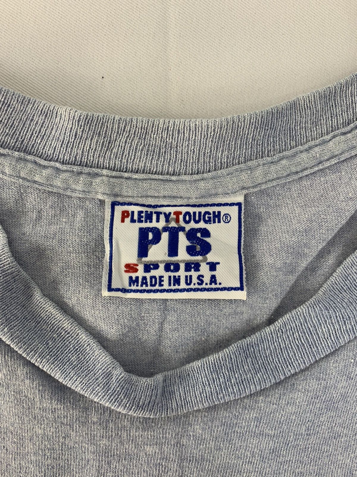 Vintage 90s Plenty Tough Sport USA Big Logo Printed Tee Size US L / EU 52-54 / 3 - 5 Thumbnail