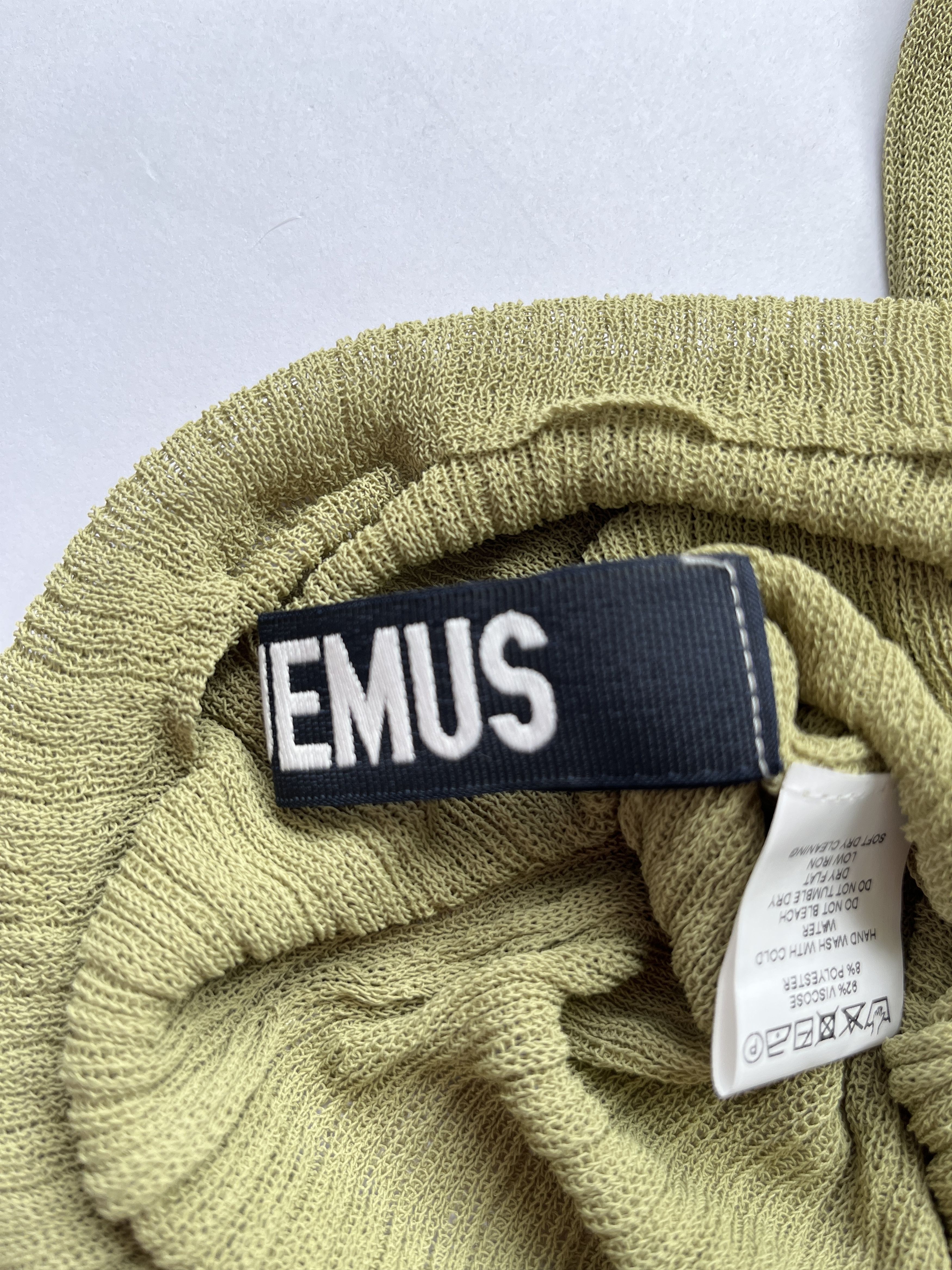 Jacquemus ⚡️QUICK SALE⚡️Jacquemus Loiza Green Sheer Rib Knit Top Size M / US 6-8 / IT 42-44 - 4 Thumbnail
