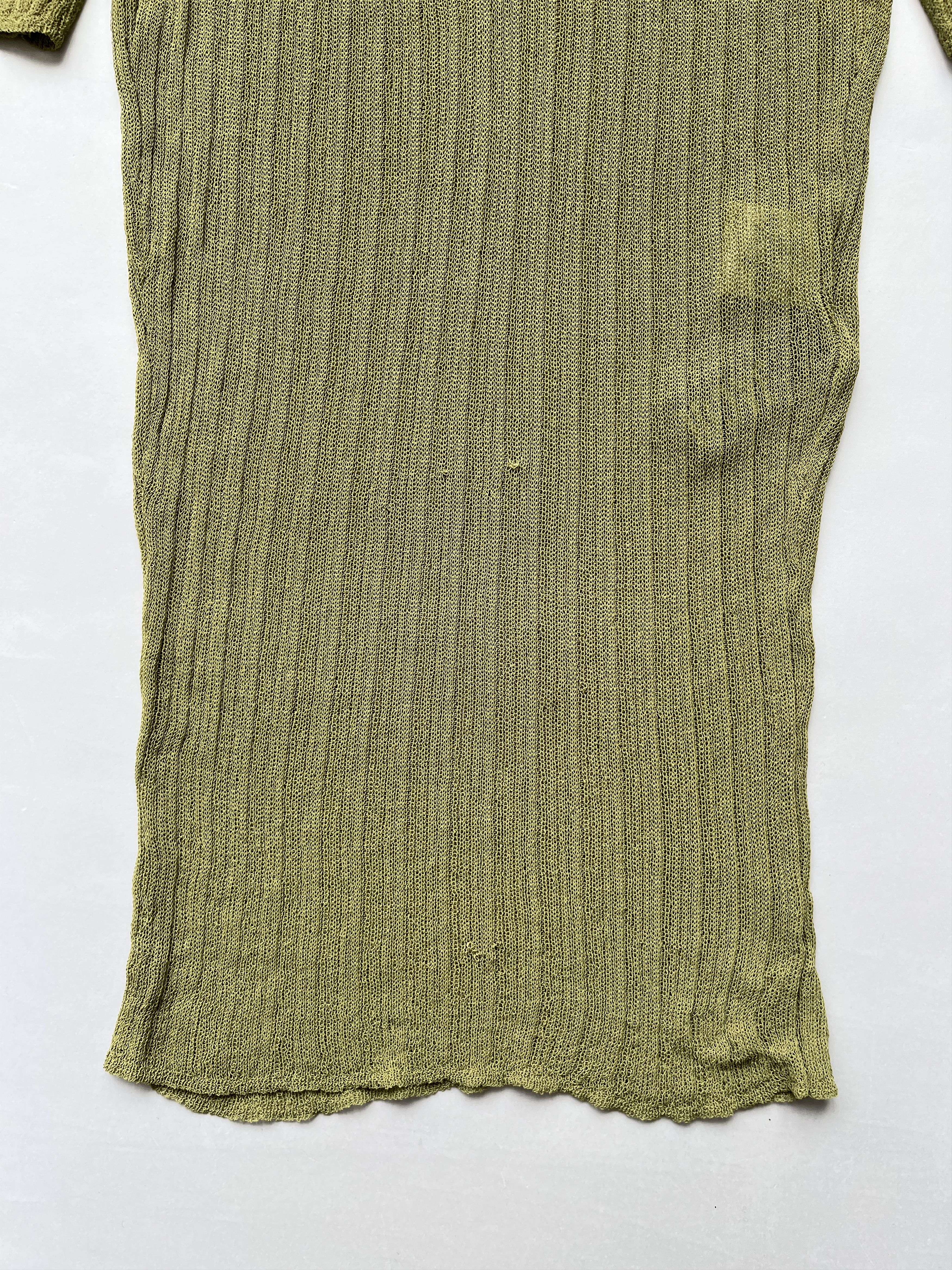 Jacquemus ⚡️QUICK SALE⚡️Jacquemus Loiza Green Sheer Rib Knit Top Size M / US 6-8 / IT 42-44 - 7 Thumbnail