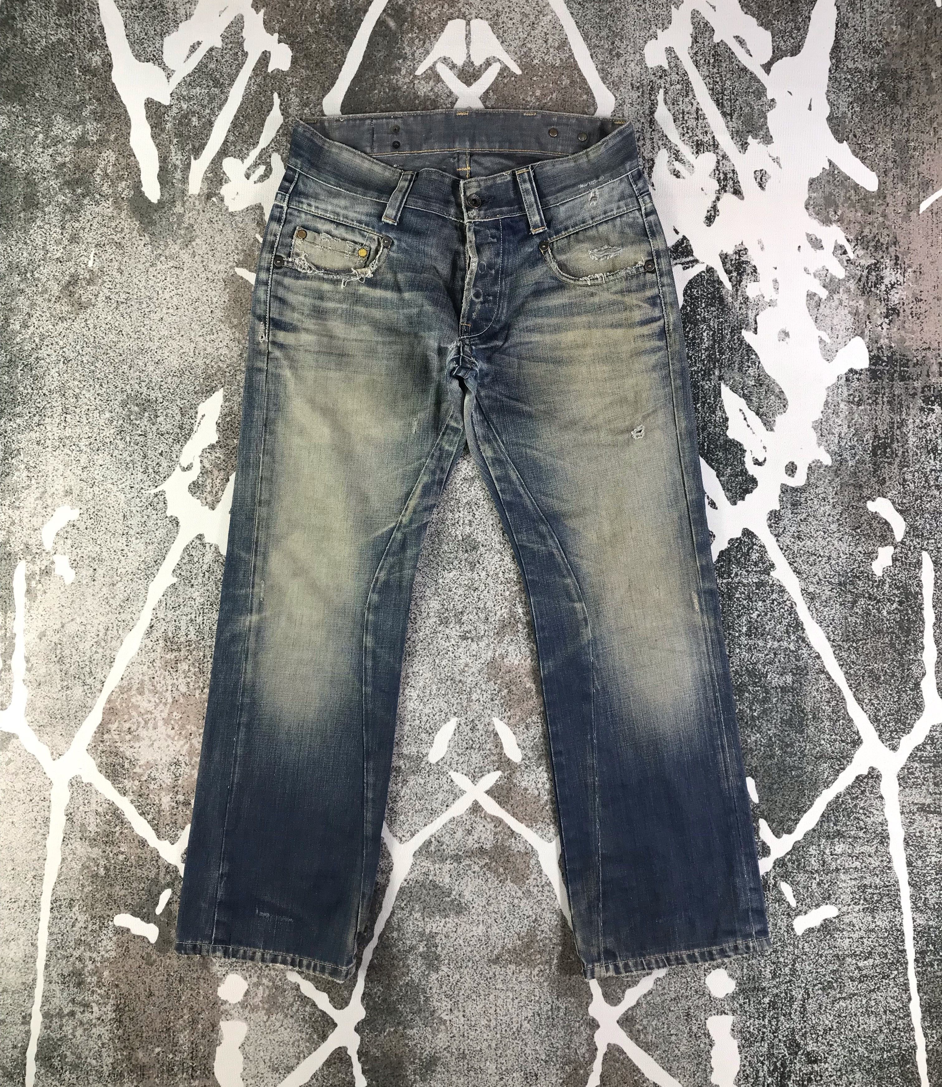 G Star Raw Jeans Faded Blue Denim KJ2728