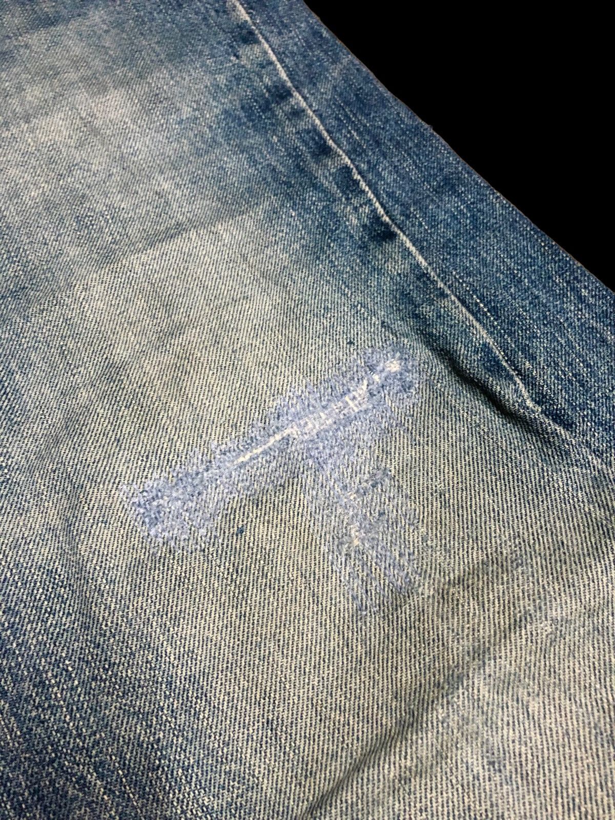 KATO SELVEDGE DAMAGED DENIM BY KATO JAPAN Size US 32 / EU 48 - 11 Thumbnail