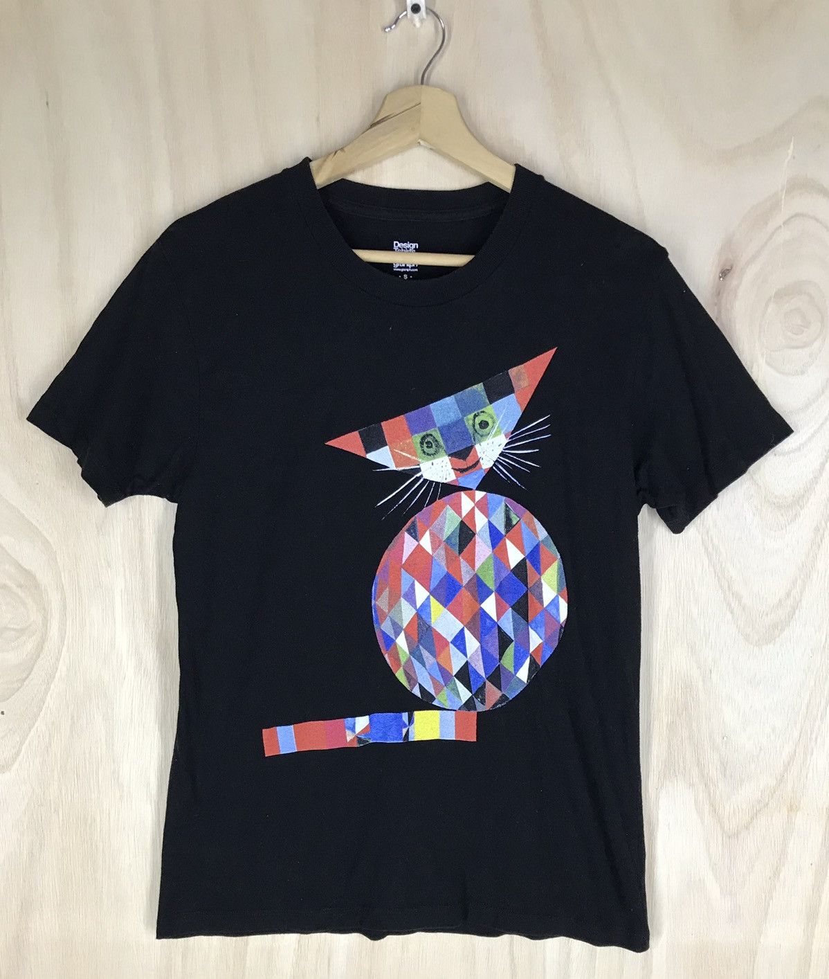 image of Graniph Design X Brian Wildsmith Art Tees in Black, Men's (Size Small)