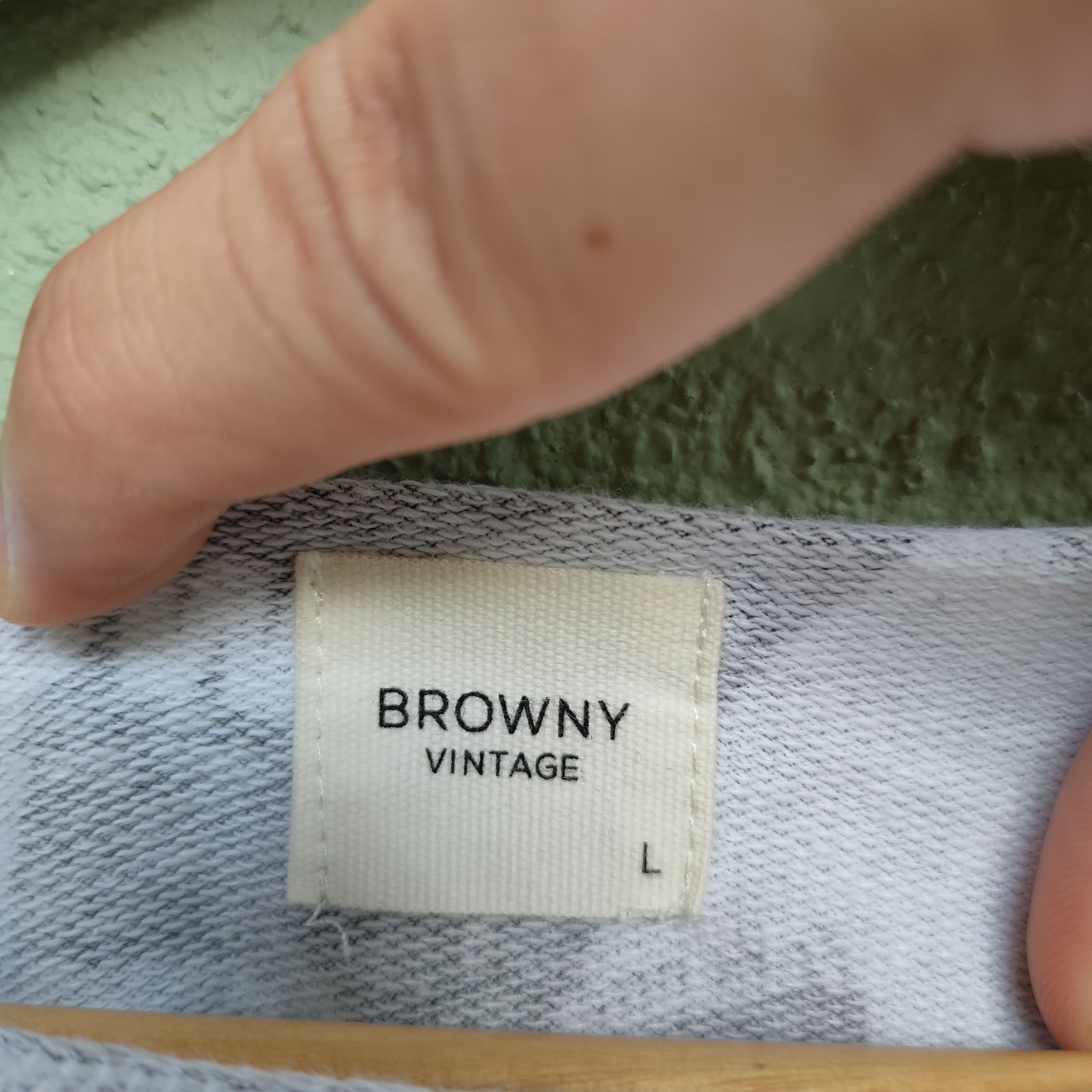 Designer Browny Vintage Full Print Shirt Size US L / EU 52-54 / 3 - 3 Thumbnail