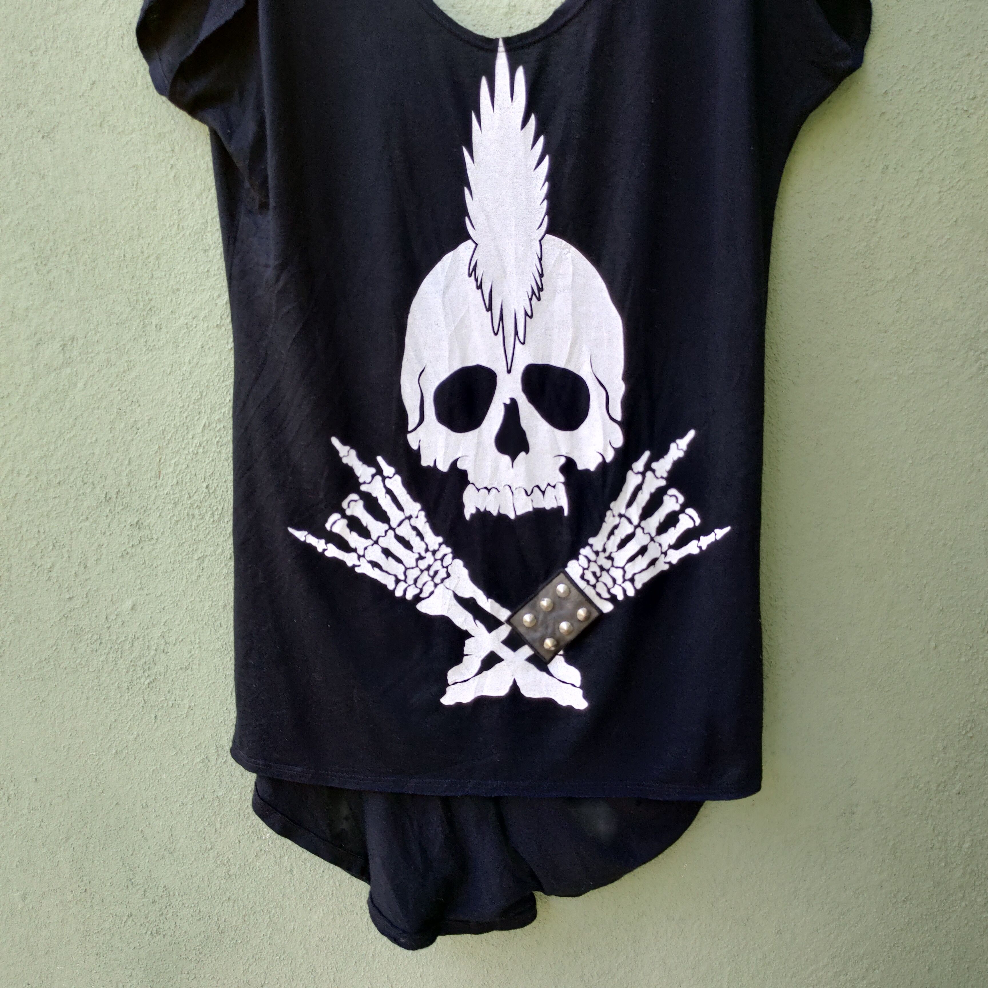 Seditionaries Vintage Japanese Brand Big Logo Skulls Design Shirt RARE Size US M / EU 48-50 / 2 - 5 Thumbnail