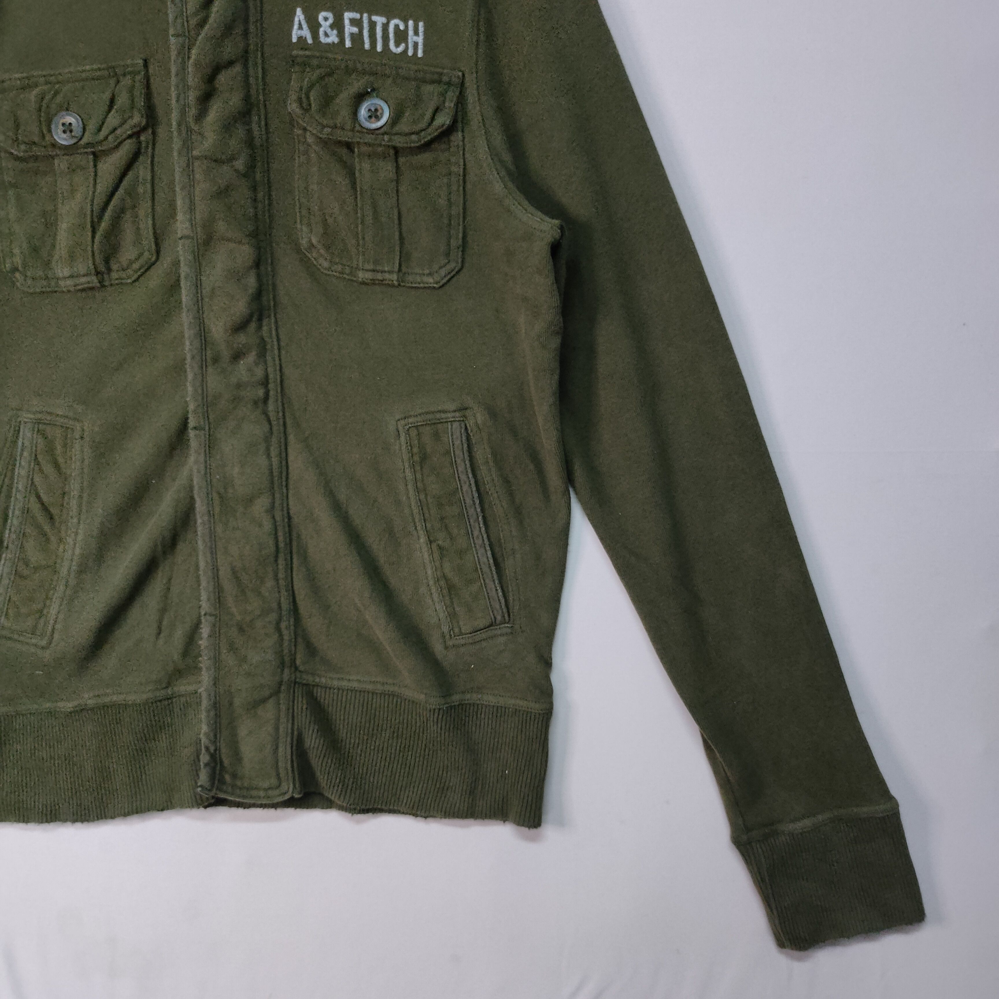 Abercrombie & Fitch VINTAGE ABERCROMBIE & FITCH EMBROIDERY SMALL LOGO JACKET Size US M / EU 48-50 / 2 - 9 Thumbnail