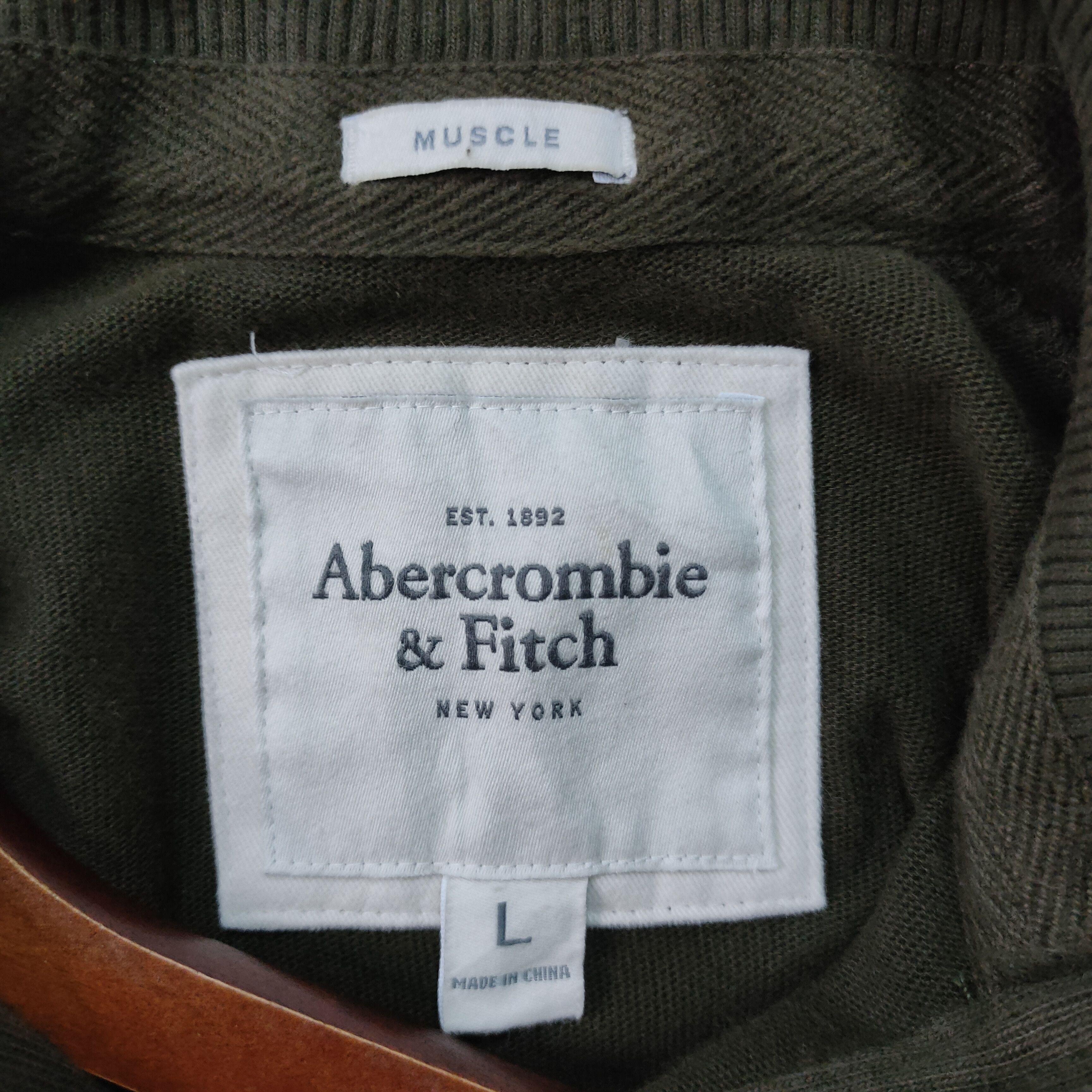 Abercrombie & Fitch VINTAGE ABERCROMBIE & FITCH EMBROIDERY SMALL LOGO JACKET Size US M / EU 48-50 / 2 - 7 Thumbnail