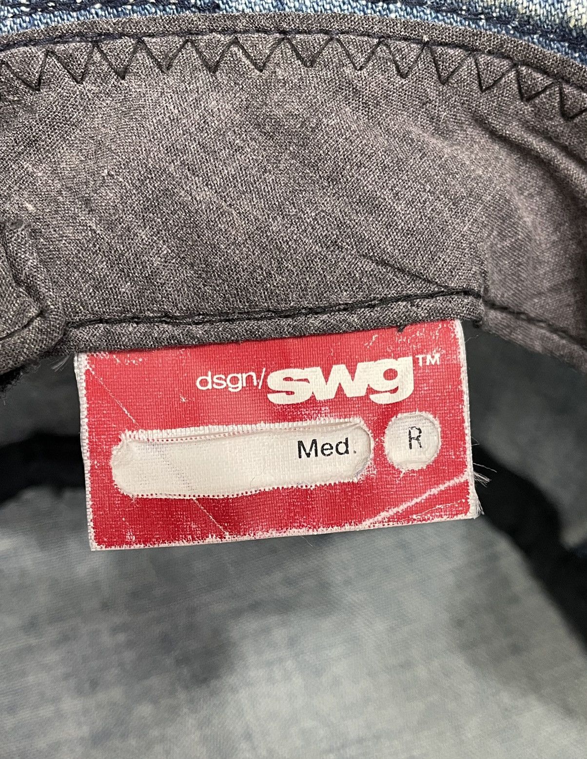 Swagger SWAGGER Light Wash Denim Bucket Hat Kapital Style Size ONE SIZE - 9 Thumbnail