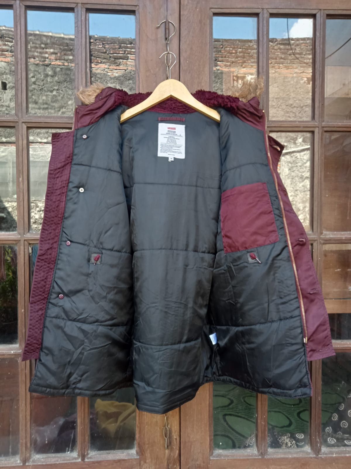 Supreme Supreme AW10 Parka Jacket N3B Maroon Mens Medium Size US M / EU 48-50 / 2 - 4 Thumbnail