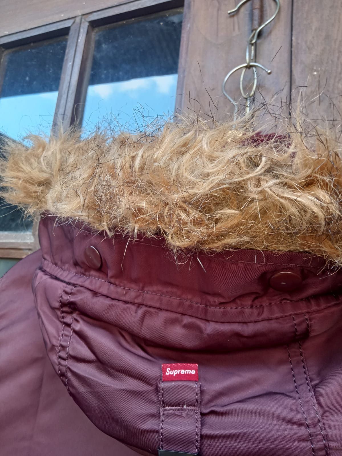 Supreme Supreme AW10 Parka Jacket N3B Maroon Mens Medium Size US M / EU 48-50 / 2 - 5 Thumbnail