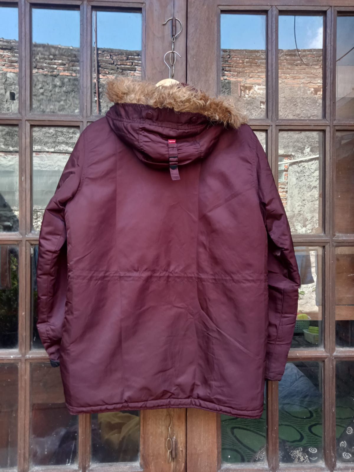 Supreme Supreme AW10 Parka Jacket N3B Maroon Mens Medium Size US M / EU 48-50 / 2 - 6 Thumbnail