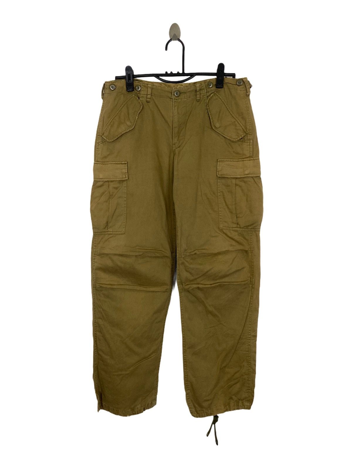 image of Joes Cargo x Military Cargo Pant Straight Cut Multipocket Design in Faded Green, Men's (Size 32)