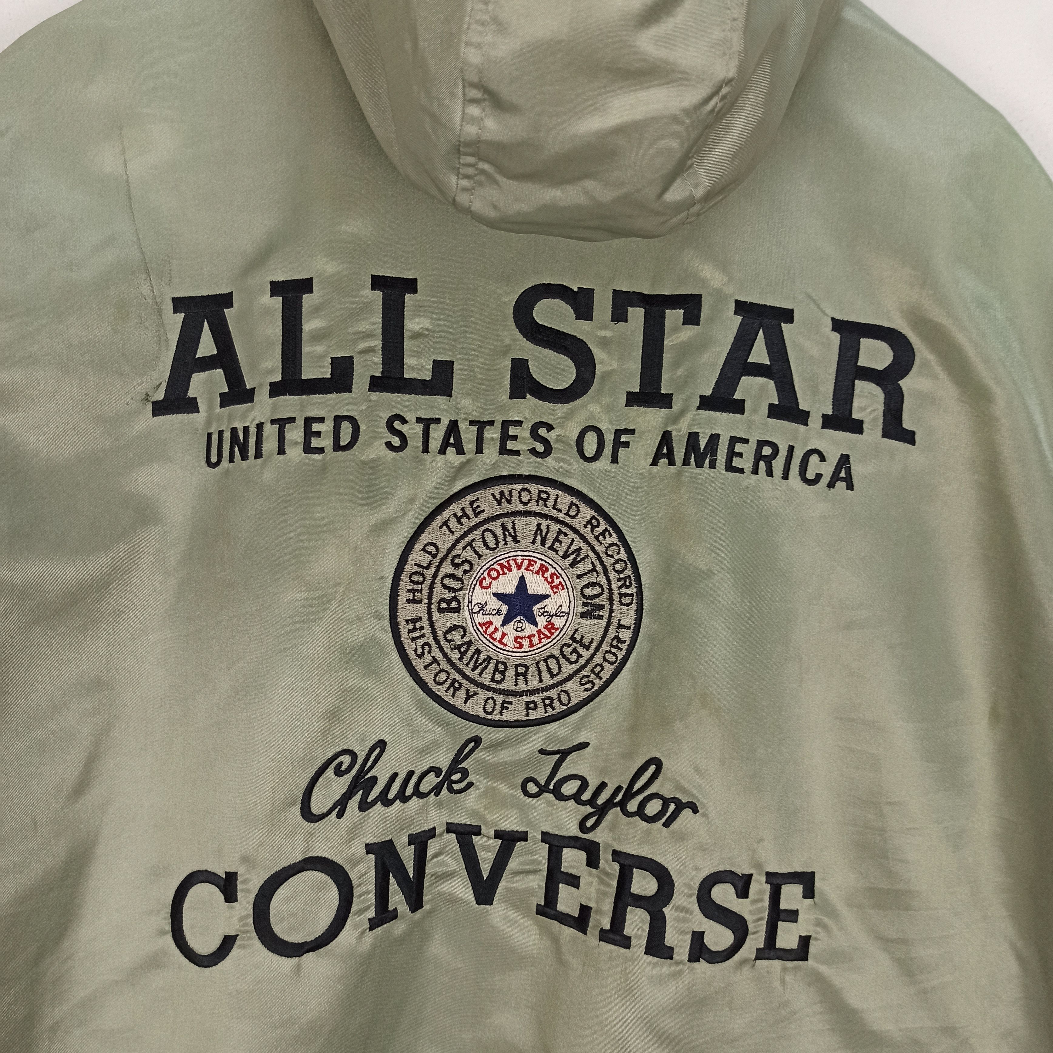 Converse Vintage Converse Jacket Winter Big Logo Embroidered Size US L / EU 52-54 / 3 - 2 Thumbnail