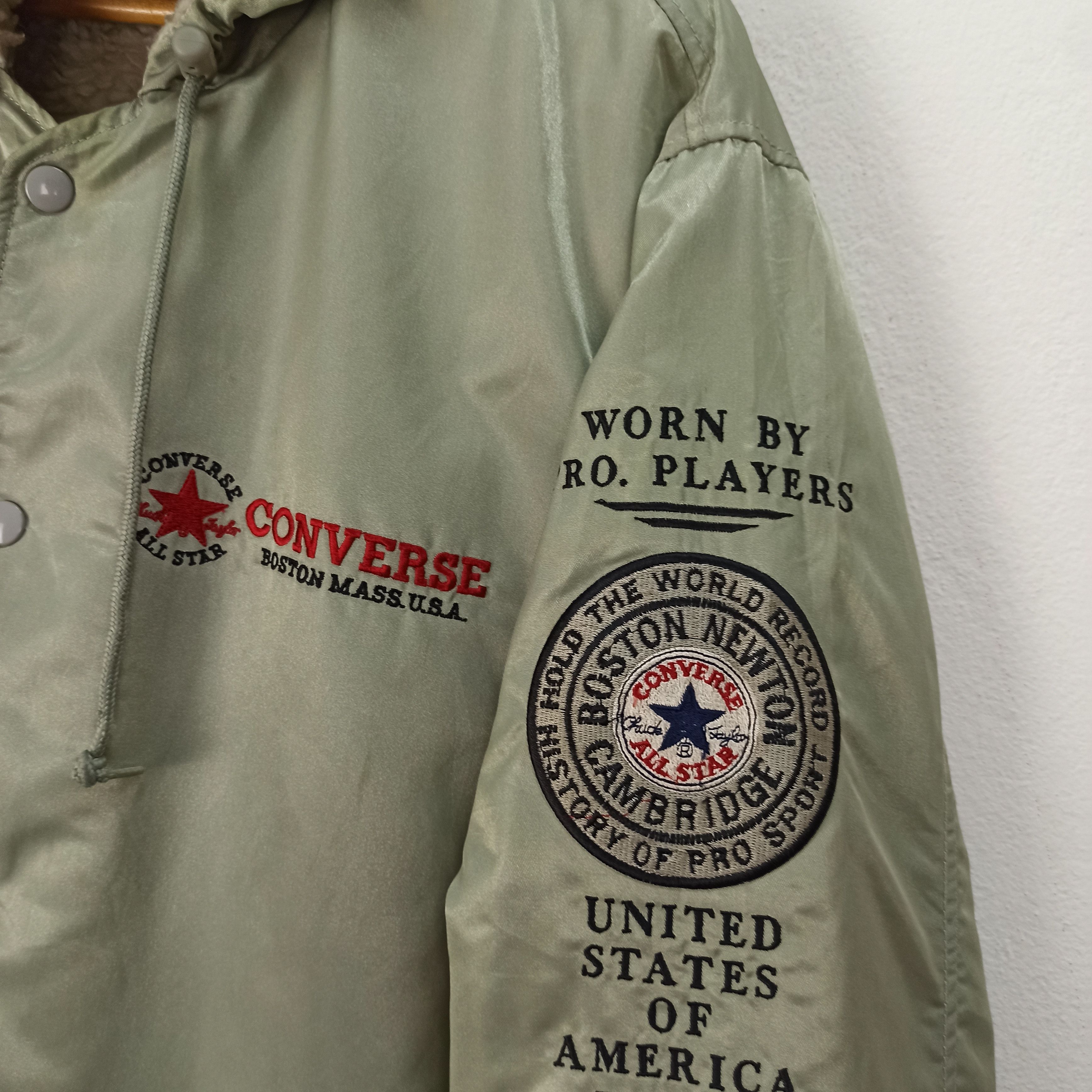 Converse Vintage Converse Jacket Winter Big Logo Embroidered Size US L / EU 52-54 / 3 - 5 Thumbnail