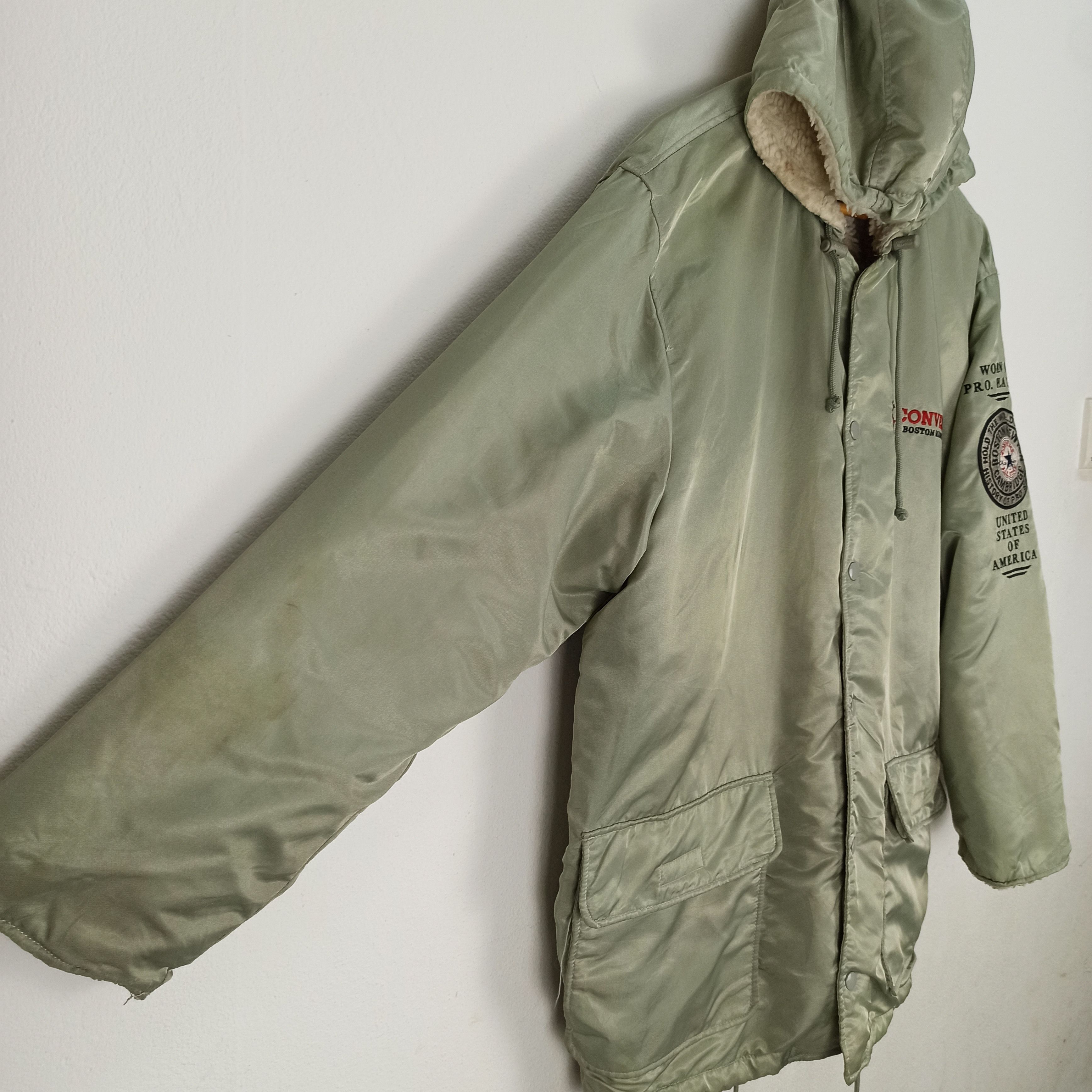 Converse Vintage Converse Jacket Winter Big Logo Embroidered Size US L / EU 52-54 / 3 - 4 Thumbnail