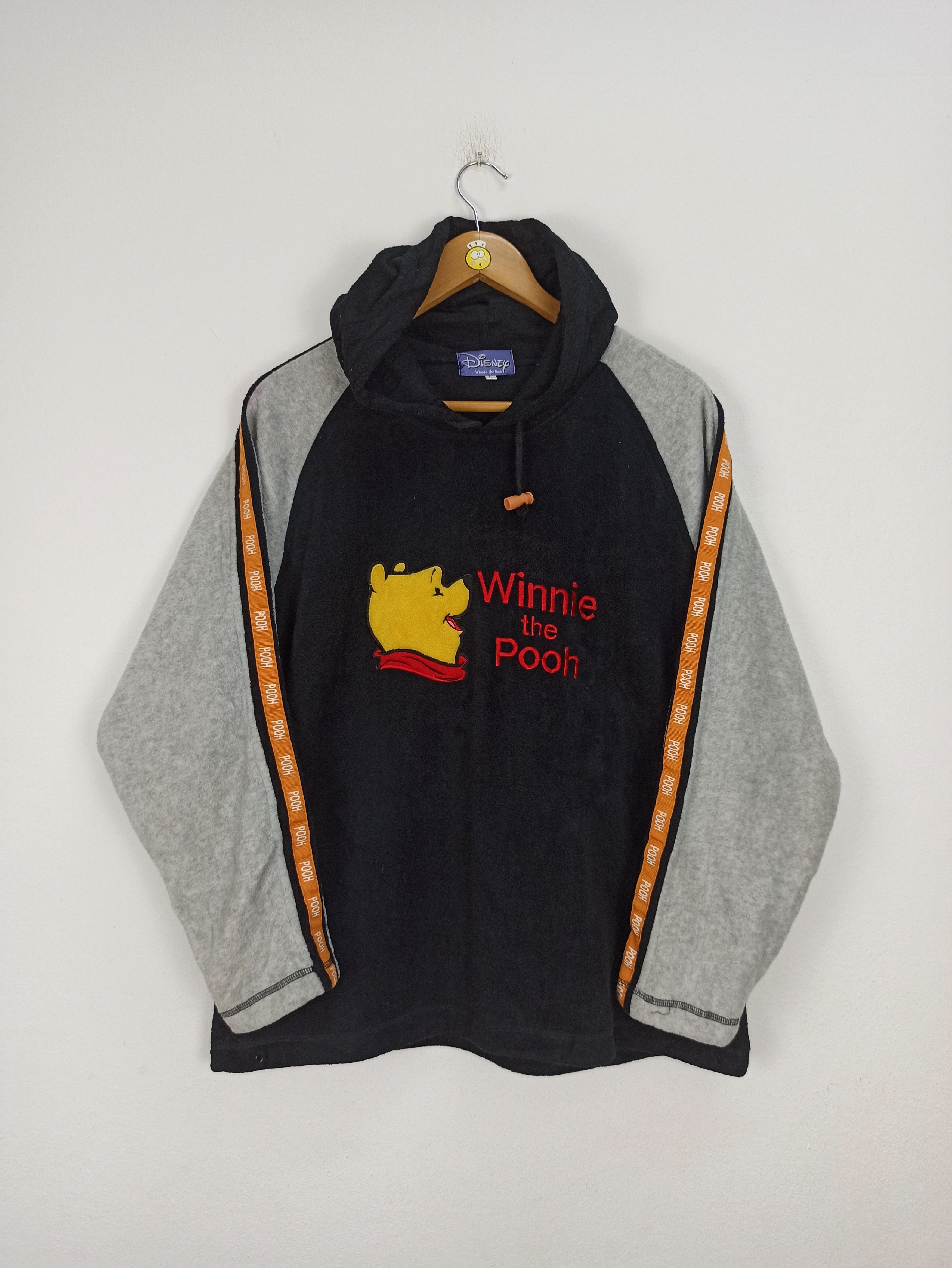 Cartoon Network Winnie The Pooh Hoodie Side Tape Logo Embroidered Size US L / EU 52-54 / 3 - 1 Thumbnail
