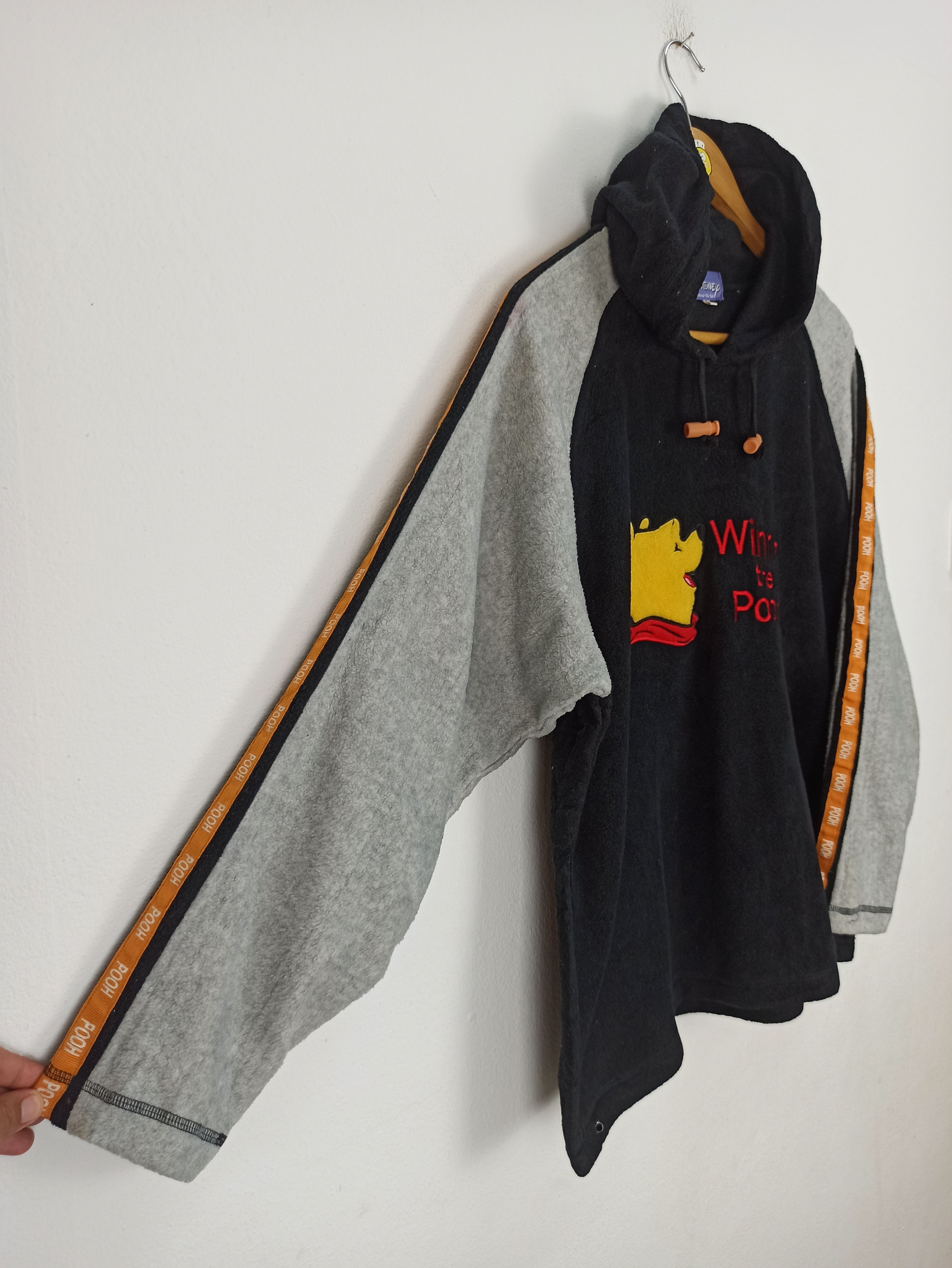 Cartoon Network Winnie The Pooh Hoodie Side Tape Logo Embroidered Size US L / EU 52-54 / 3 - 2 Thumbnail