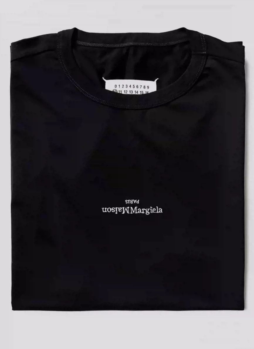 Maison Margiela MMM inverted LOGO short sleeves