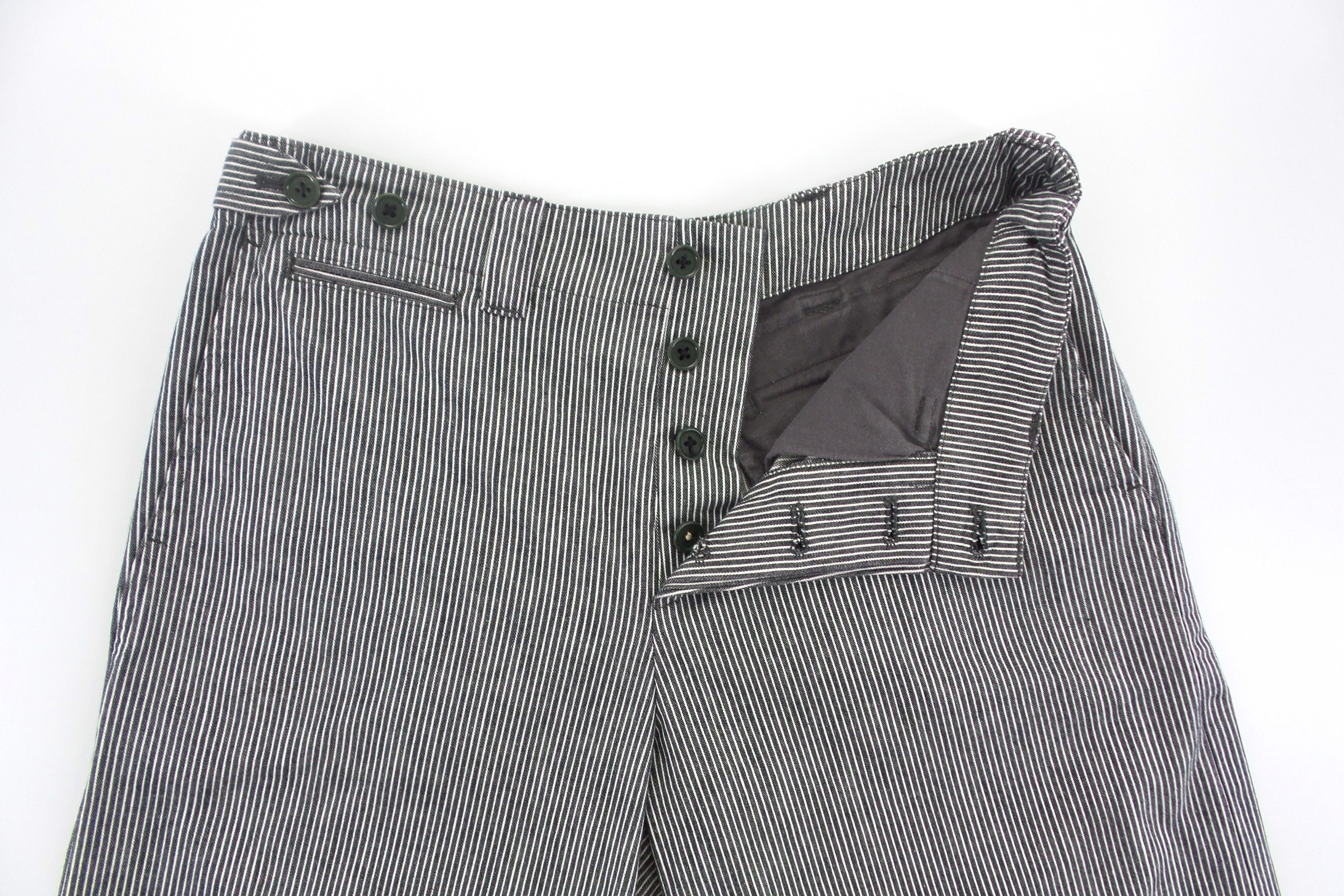 Margaret Howell Margaret Howell Hickory Stripes Pants W14xL36 Size US 28 / EU 44 - 2 Thumbnail