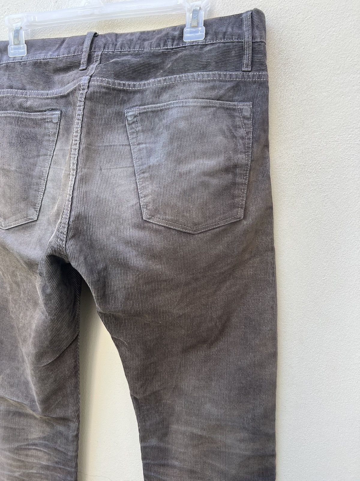 Helmut Lang Helmut Lang New York Waxed Corduroy Mud Jeans Size US 32 / EU 48 - 16 Thumbnail