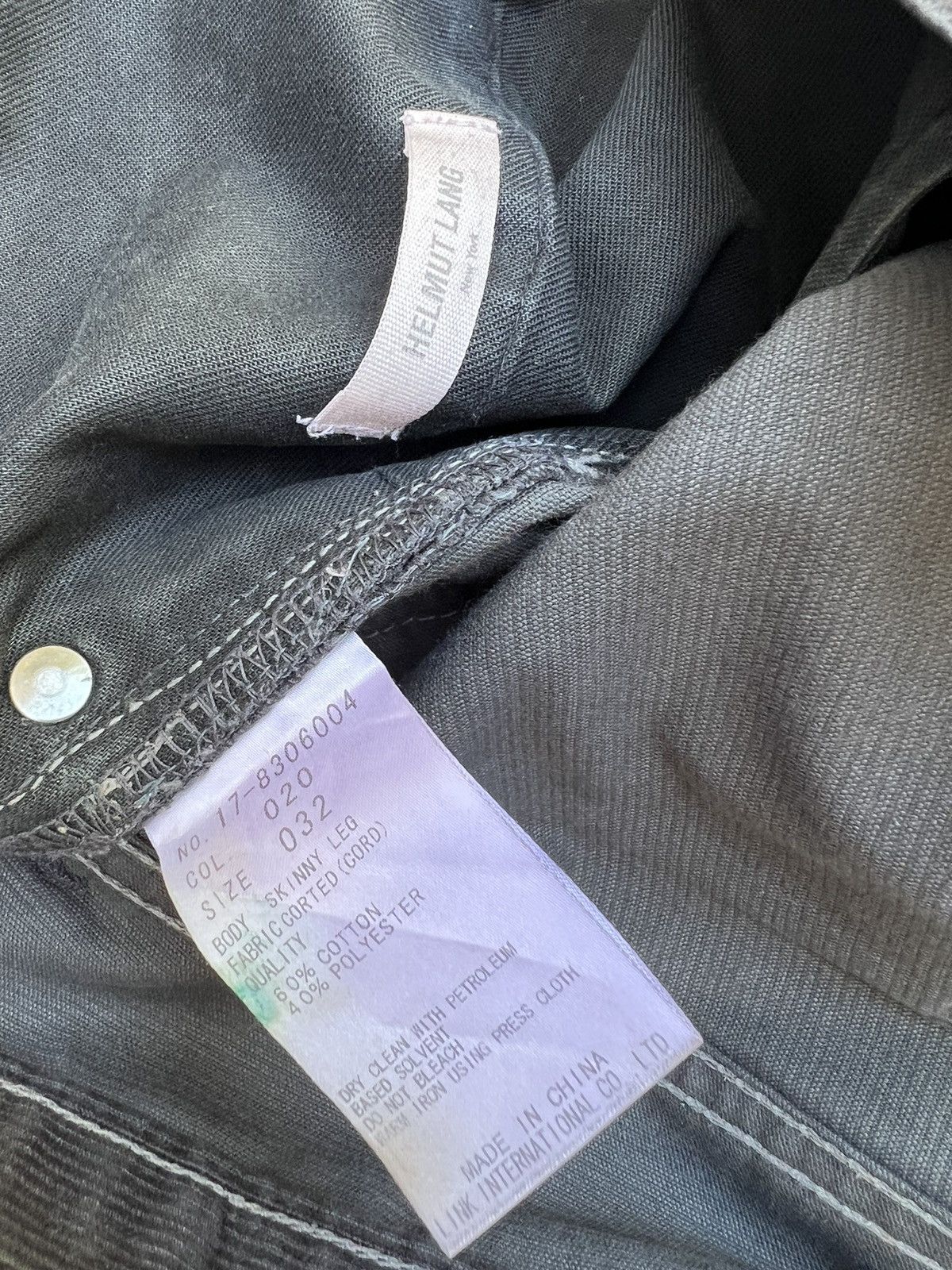 Helmut Lang Helmut Lang New York Waxed Corduroy Mud Jeans Size US 32 / EU 48 - 20 Thumbnail