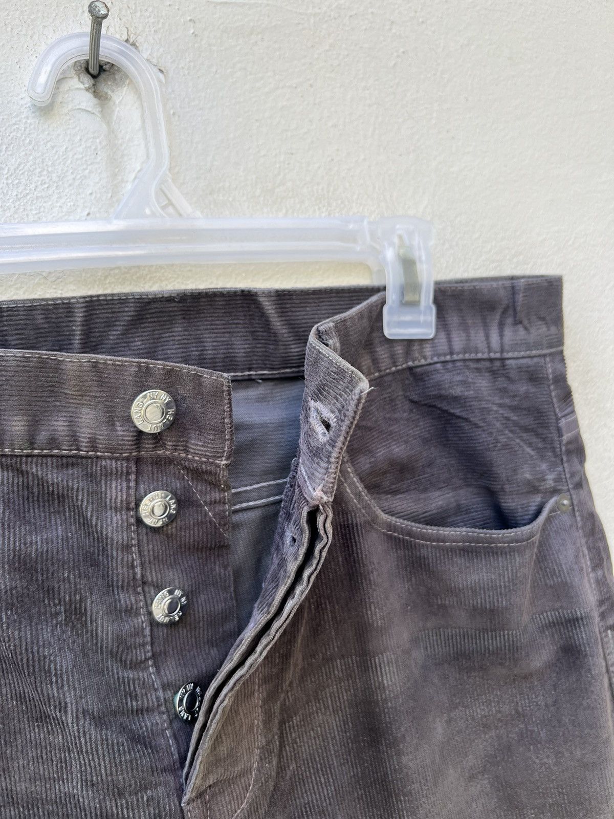 Helmut Lang Helmut Lang New York Waxed Corduroy Mud Jeans Size US 32 / EU 48 - 7 Thumbnail