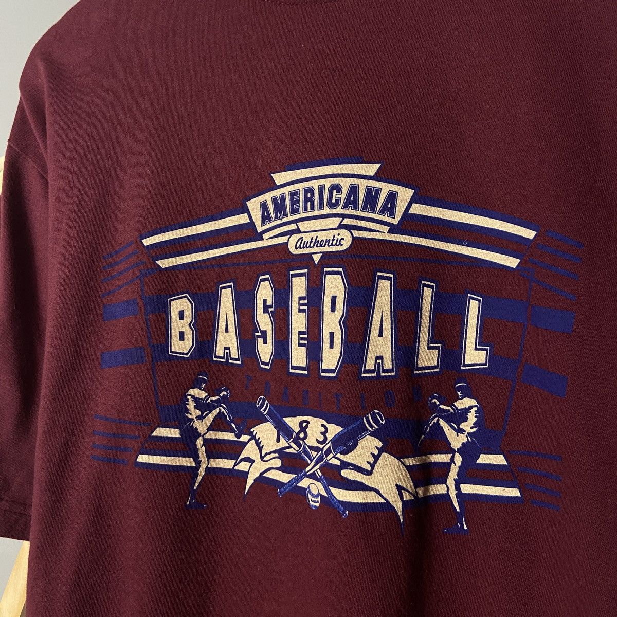 Planet Hollywood × Vintage Vintage 1991 Planet Hollywood Baseball tee Size US L / EU 52-54 / 3 - 3 Thumbnail
